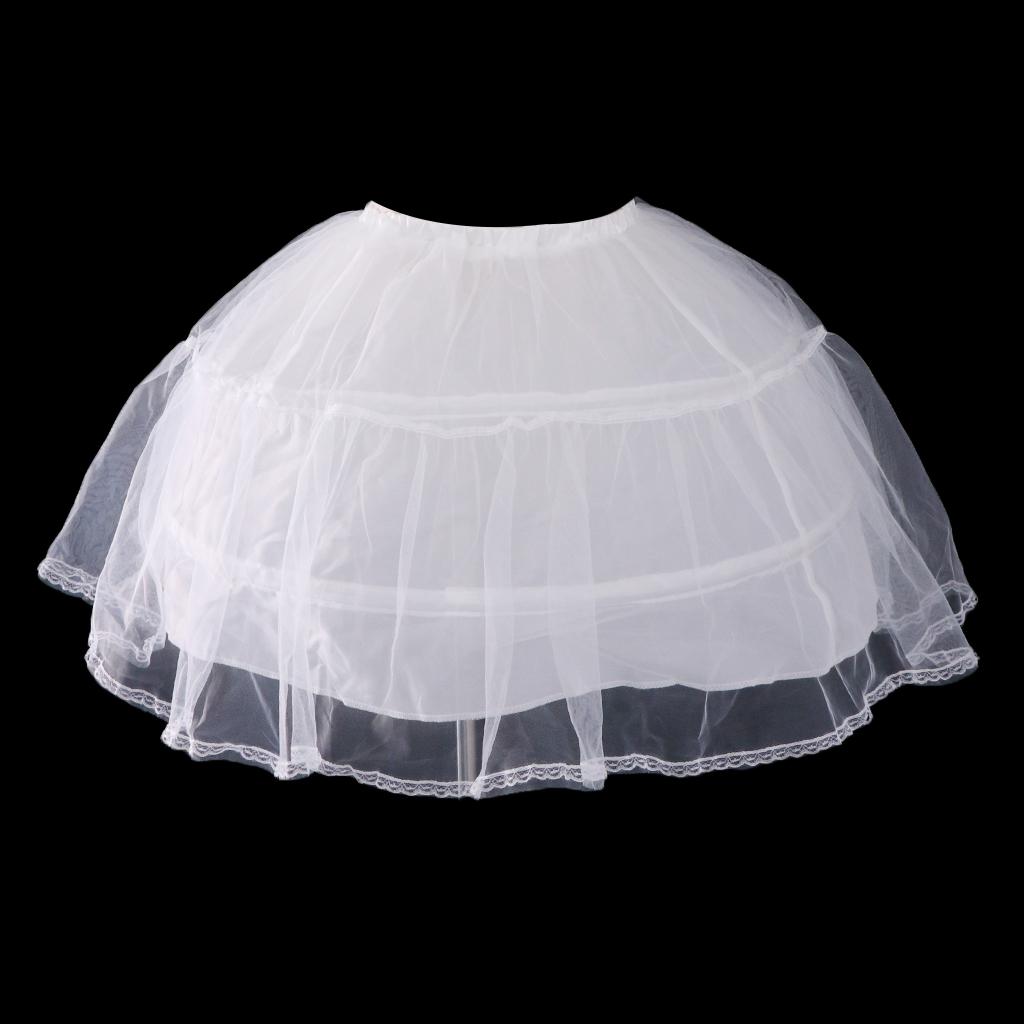 Sottogonna Sottoveste Crinolina per Gonna Corta Da Abito Da Sposa