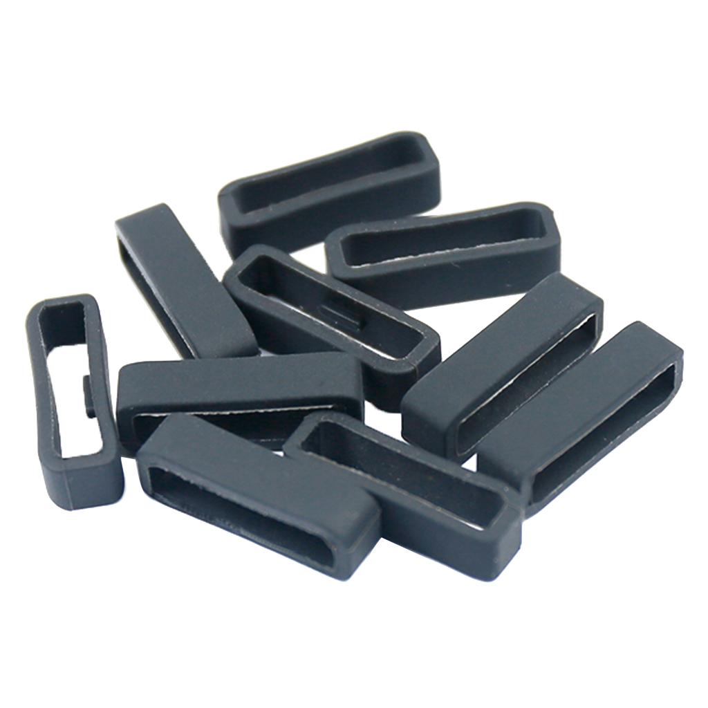 10pcs Rubber Strap Fastener Ring Replacement for Garmin Fenix 5X/5X Plus 26mm 
