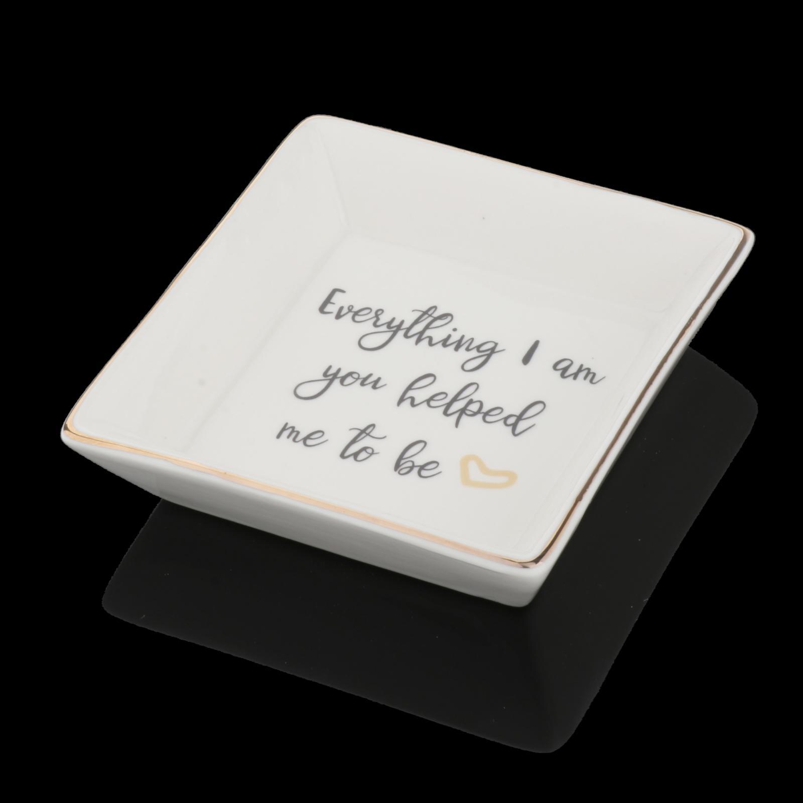 Ceramic Jewelry Tray Dish Holder Display Holder for Gift B