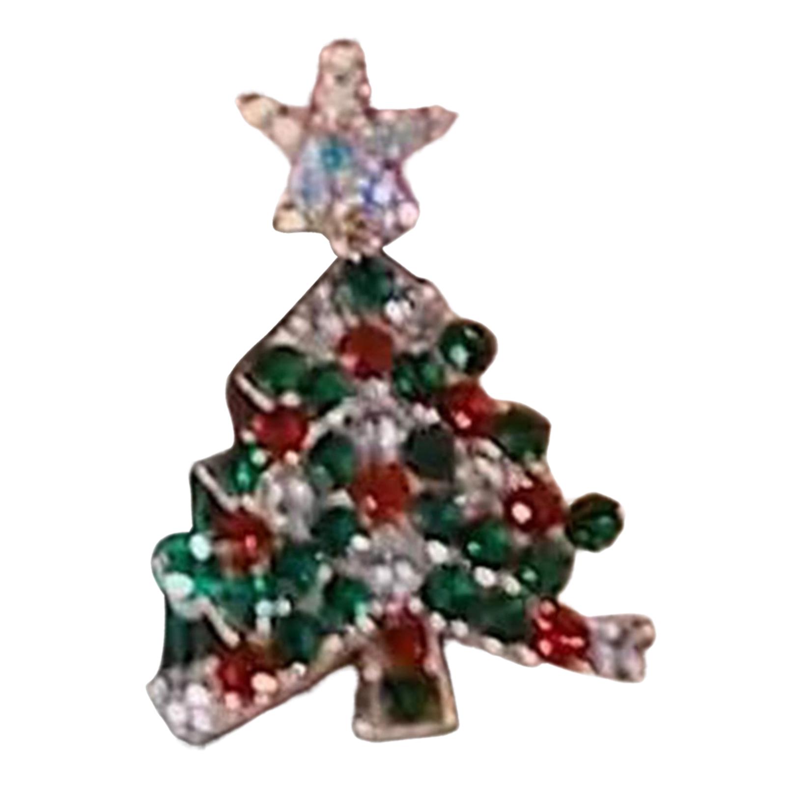 Fashion Christmas Stud Earrings Present Jewelry for Christmas Holiday Friend