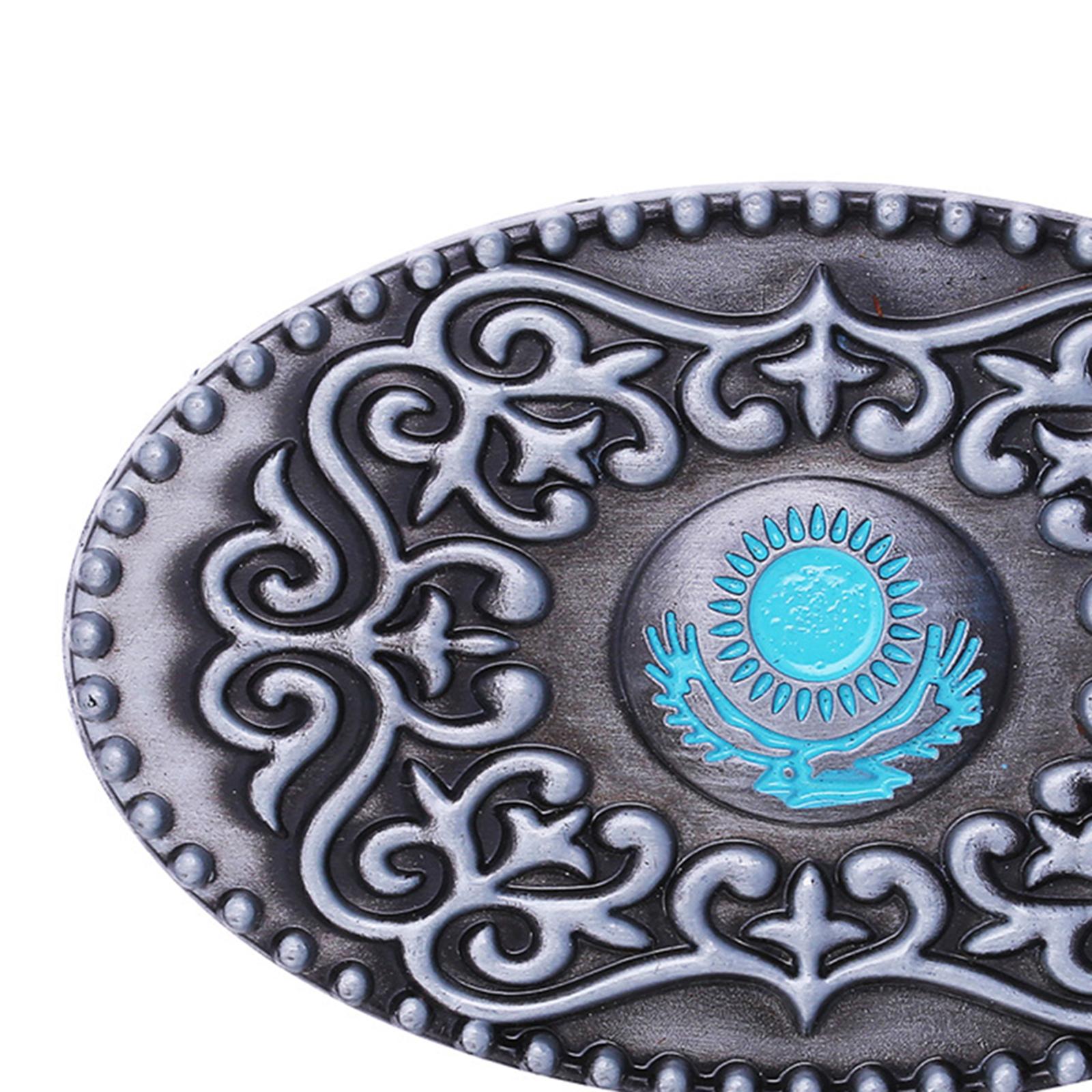 Western Belt Buckle Cowboy Alloy Punk American Costume Accessories Sun
