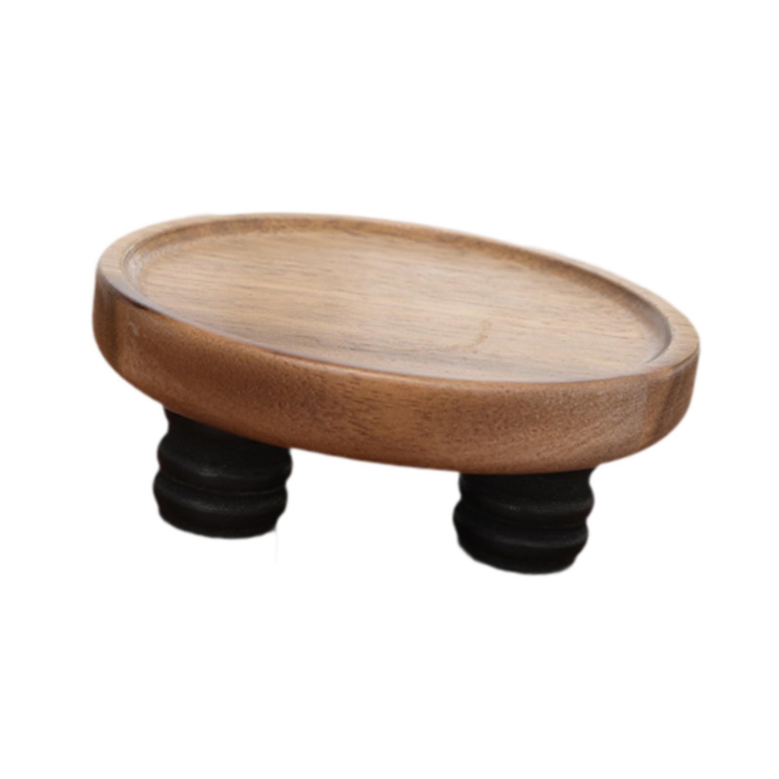 Wood Pedestal Stand M