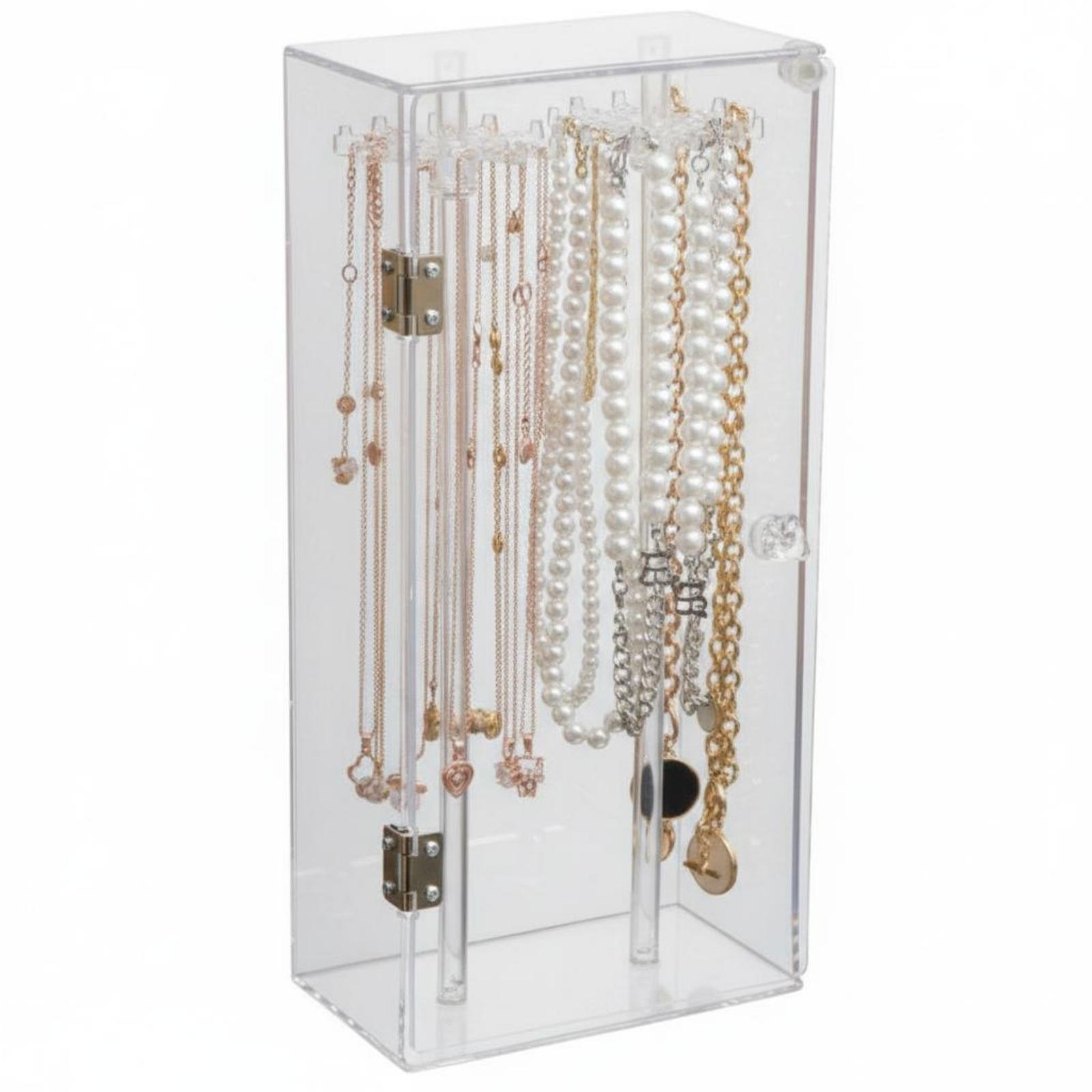Necklace Display Box Transparent Acrylic