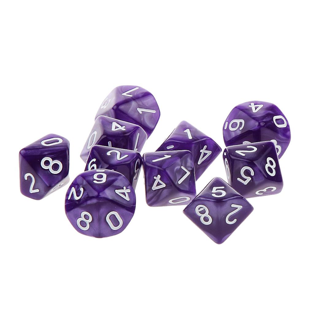 Ten Sided Dice D10