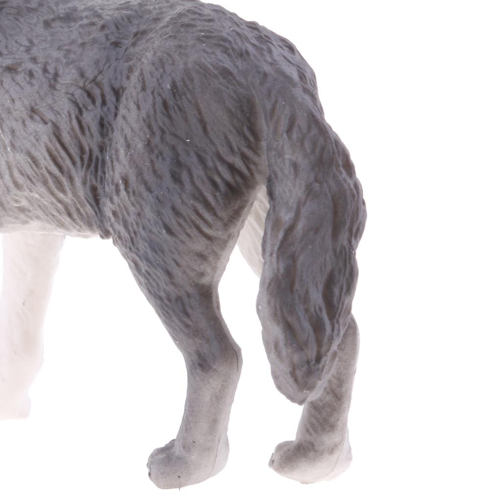 2xAnimal Model Figurine Kids Educational Zoo Animal/Tree Toy Props Gifts G