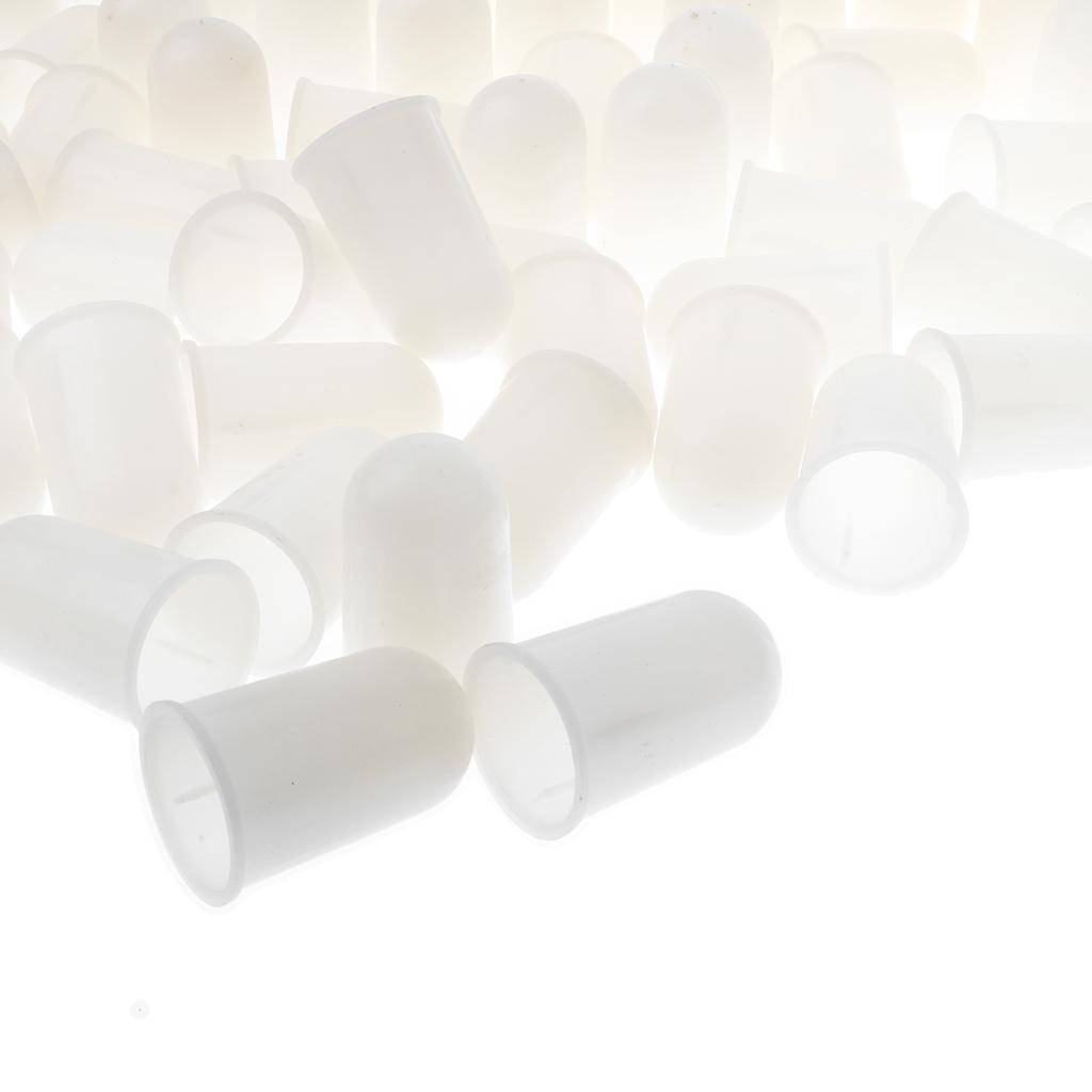 100 Pieces Plastic Alcohol Lamp Caps for Laboratory Experiment Glassware