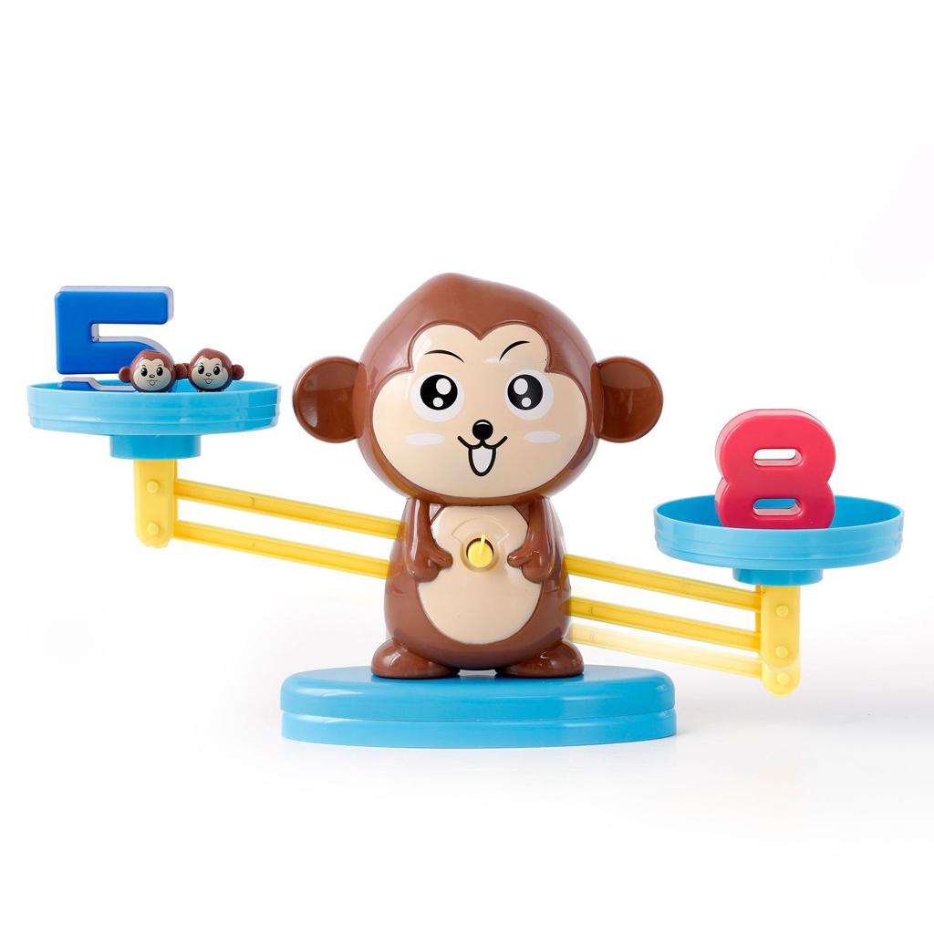 Math Game Toys - Monkey Numbers Balance Game Educational Toy Learning Math
