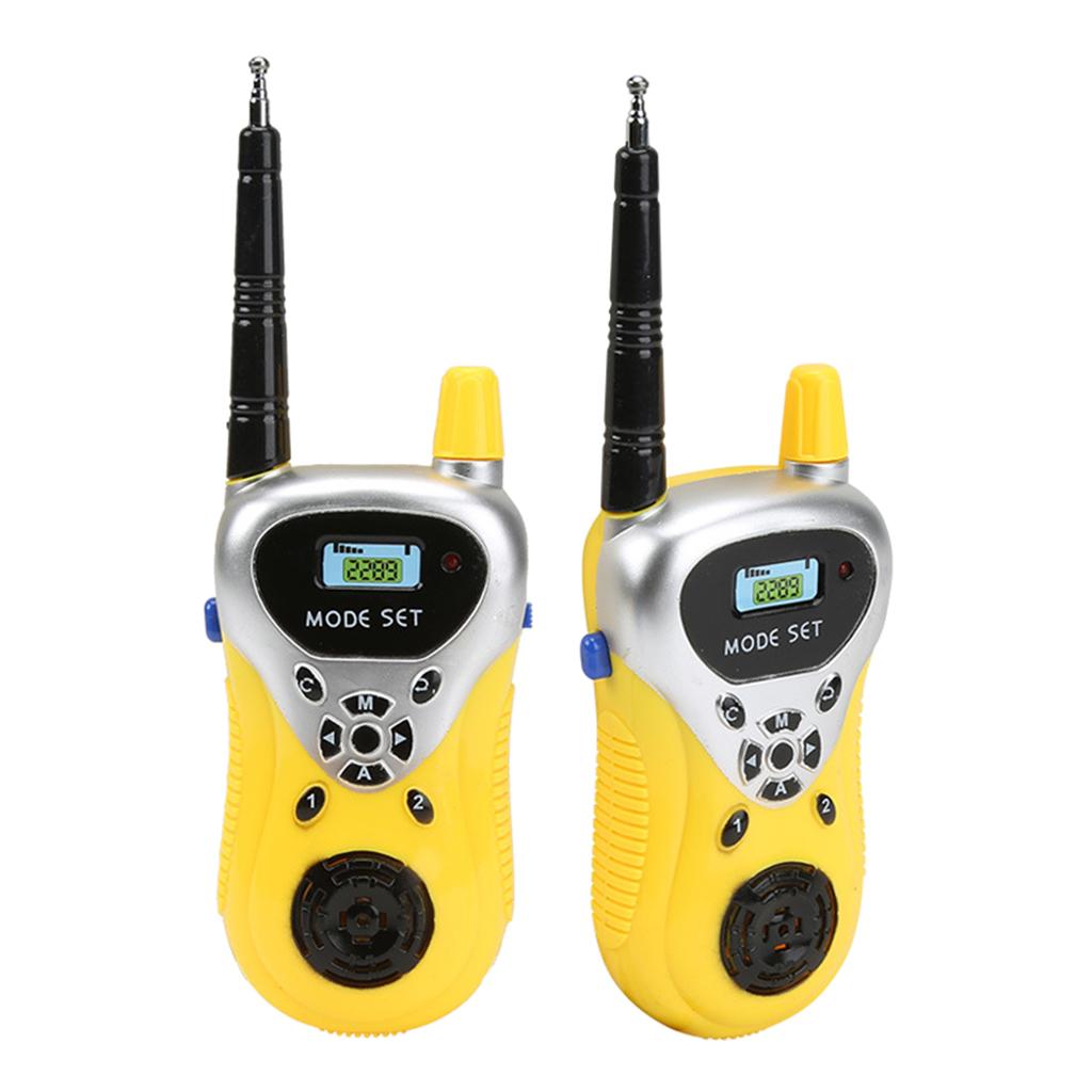 2x 1206 Kids Remote Interaction Minature Walkie Talkie Toy