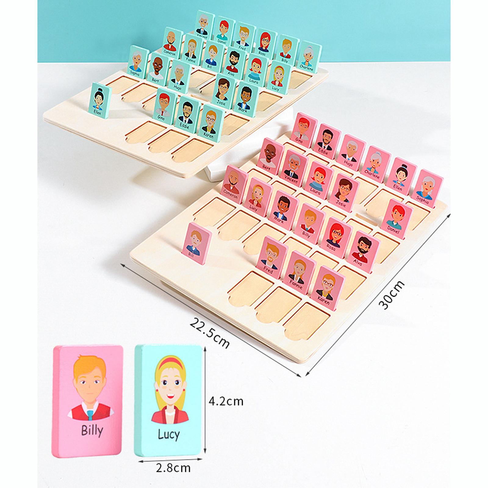 Puzzle Toys Matching Game with Cards for Leisure Time