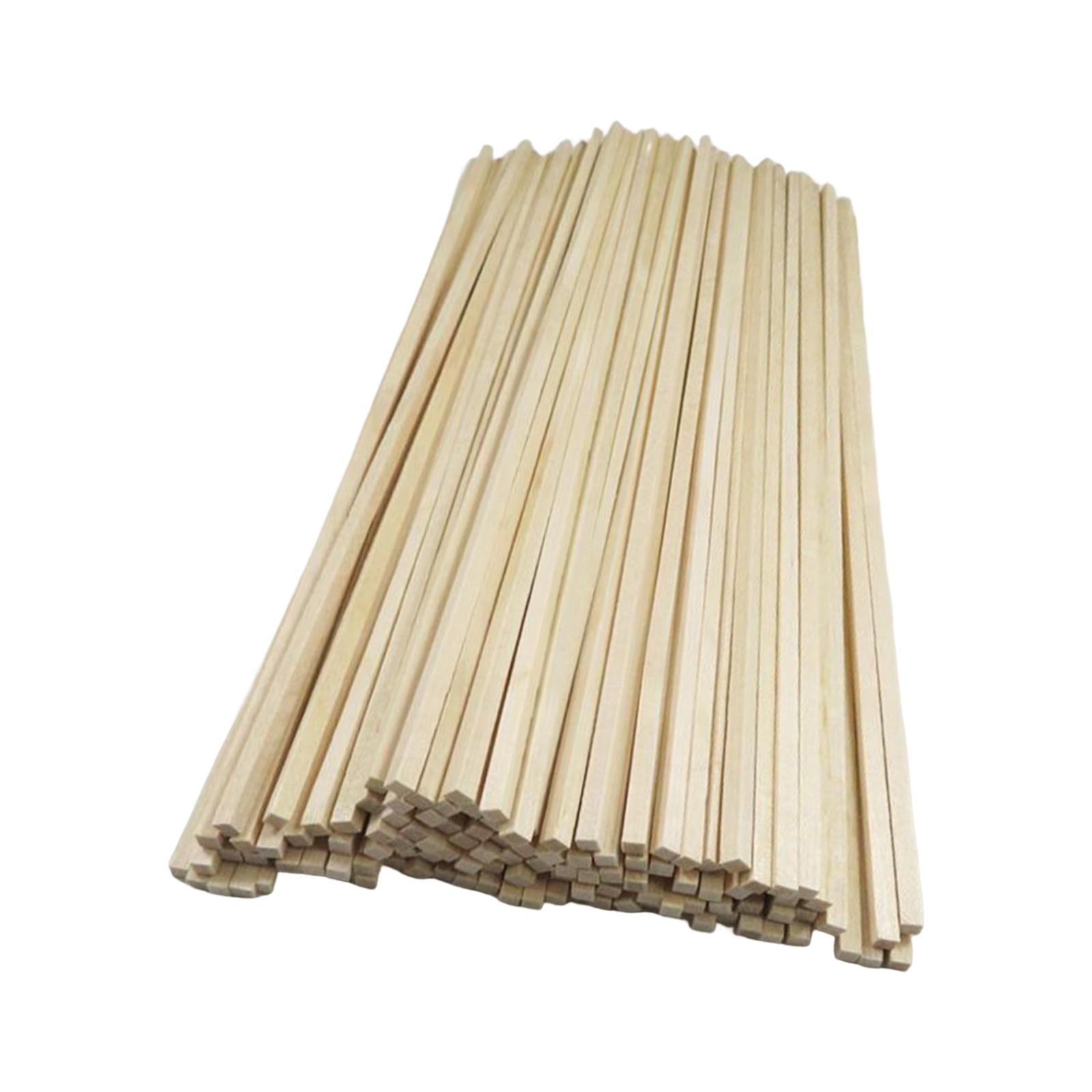 Wood Sticks 50x 100mmx3mmx3mm