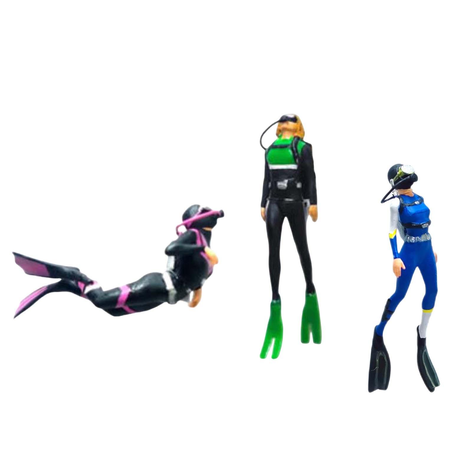 Diving Figures 1/64 Scale
