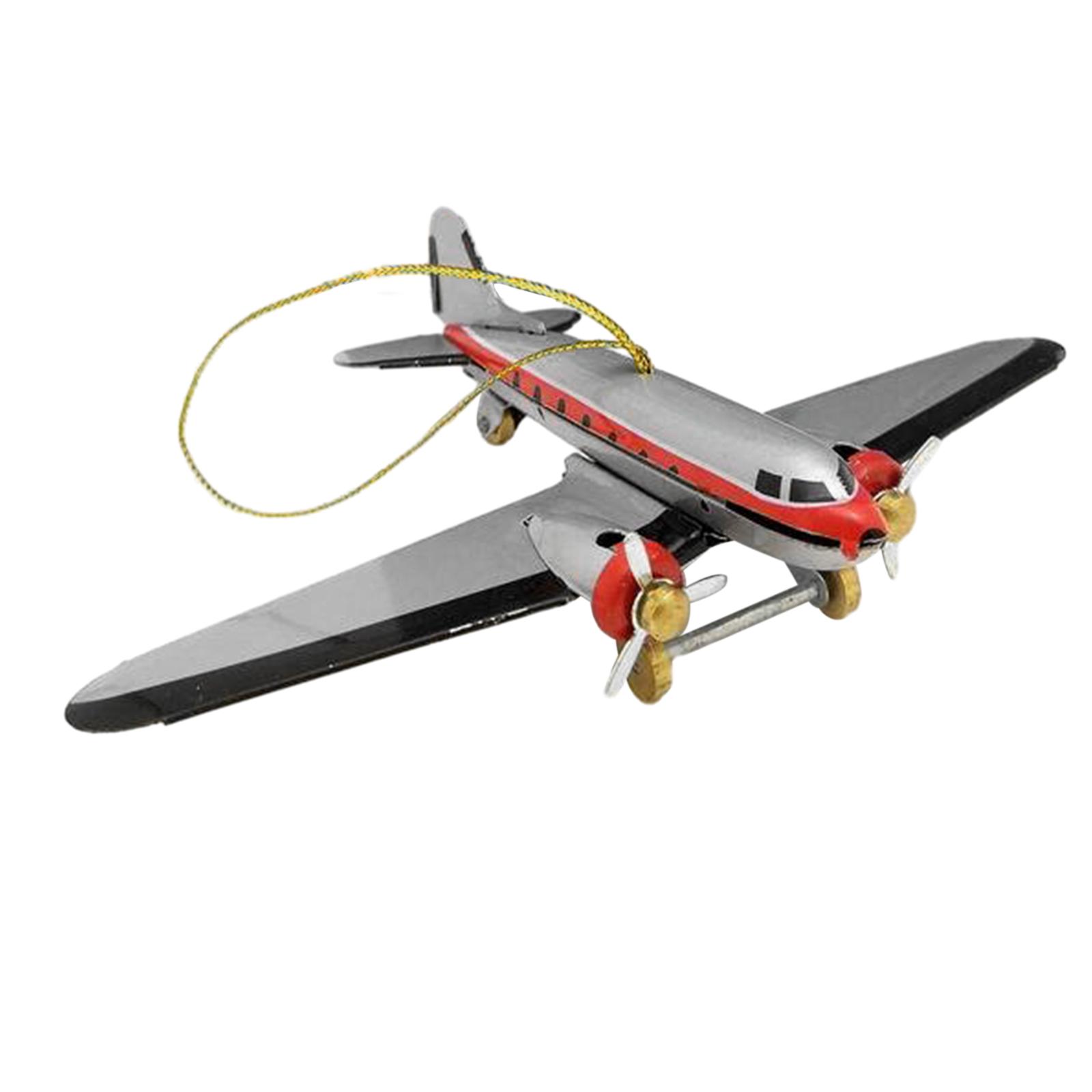 Tinplate Airliner Toy Scene