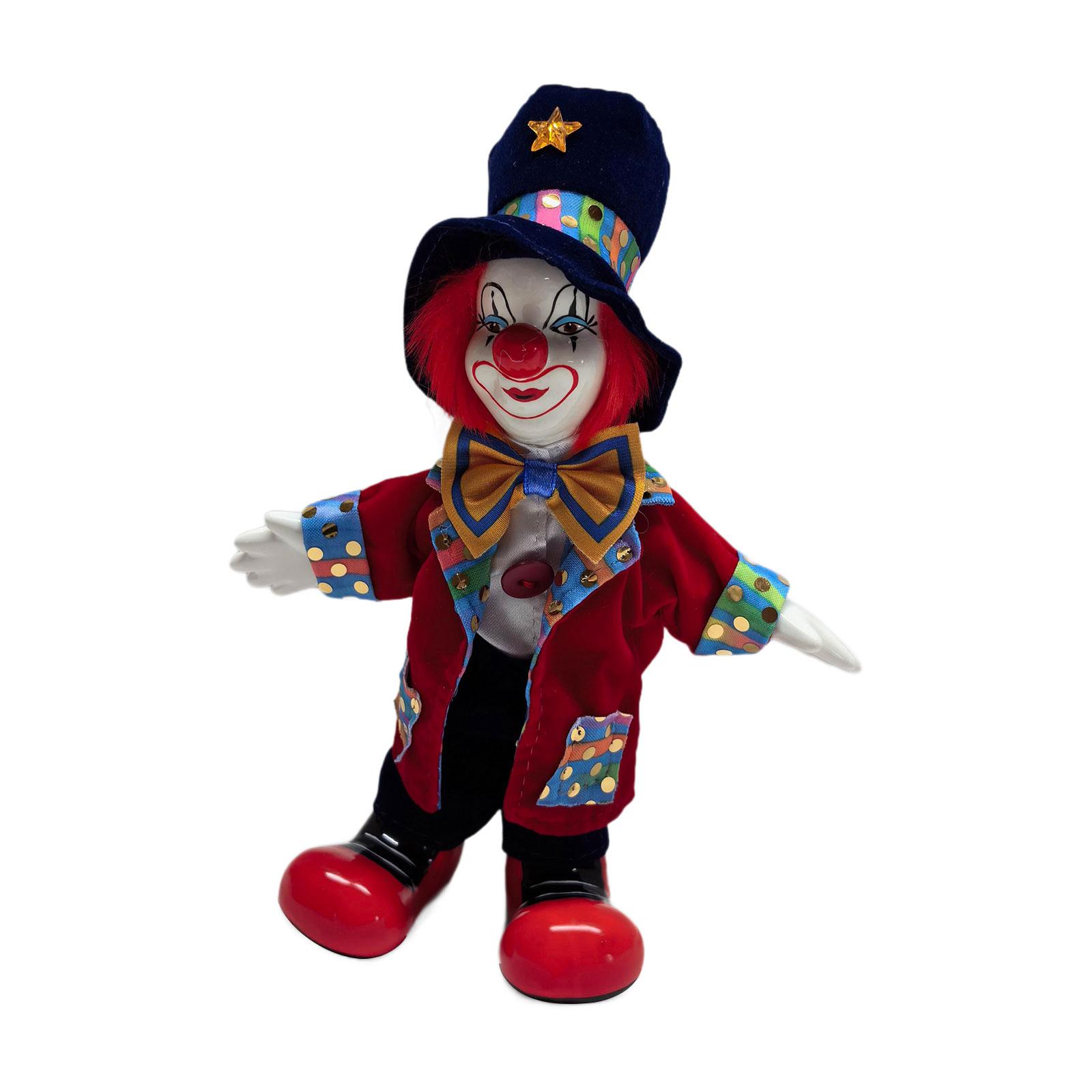 Clown Doll Figure 18cm