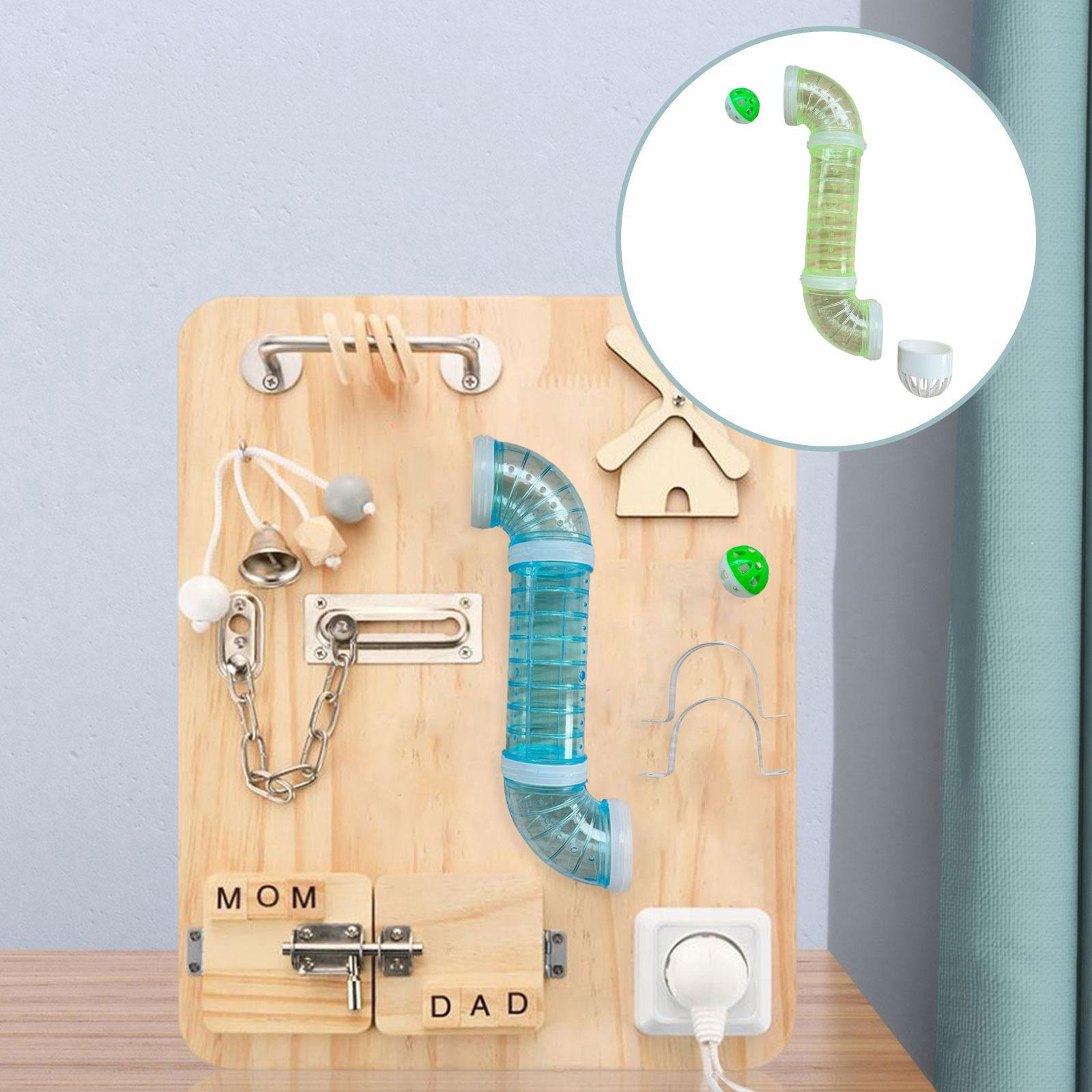 Busy Board Tube Parts Green