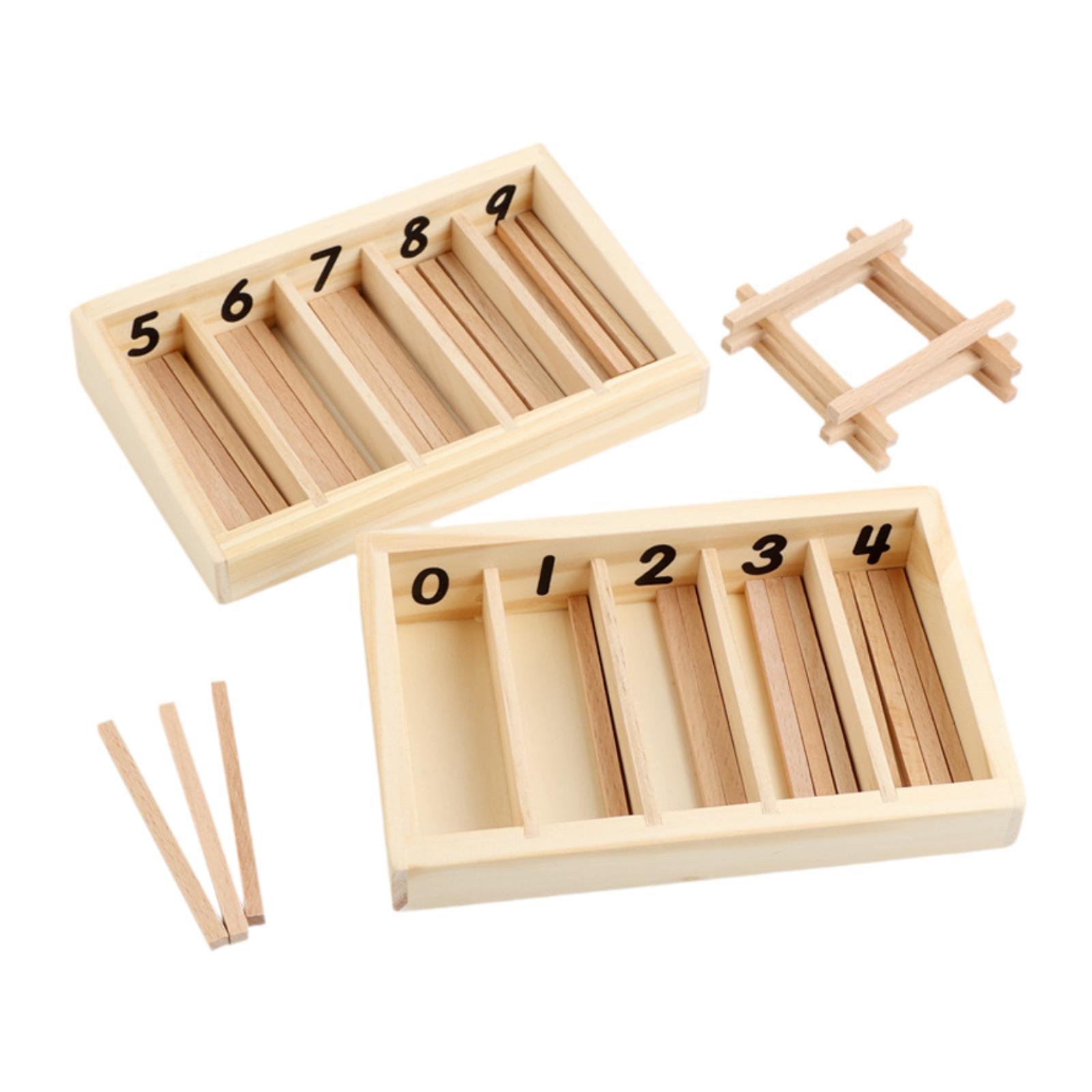 Wood Spindle Box Toy
