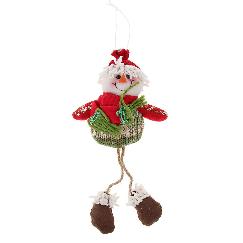 Christmas dolls and small hanging pieces Snowman