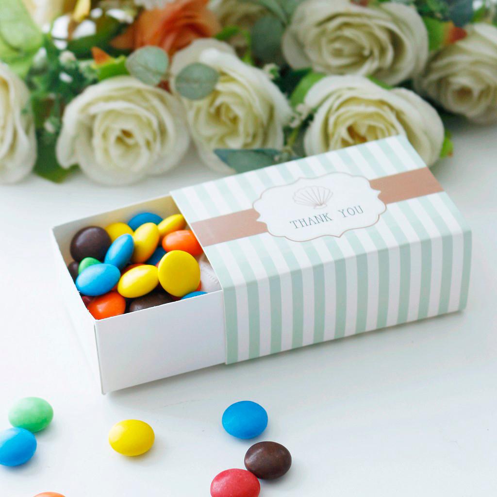 12Pcs Small Candy Boxes Bulk Wedding Party Favors Gift Boxes Bridal Shower Thank You Treat Candy Boxes Supplies, 3.2x2x1.2 inch