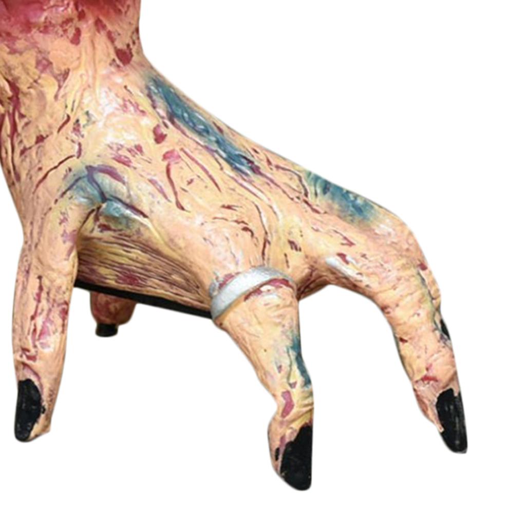Electronic Activated Crawling Monster Hand for Halloween Party Nude