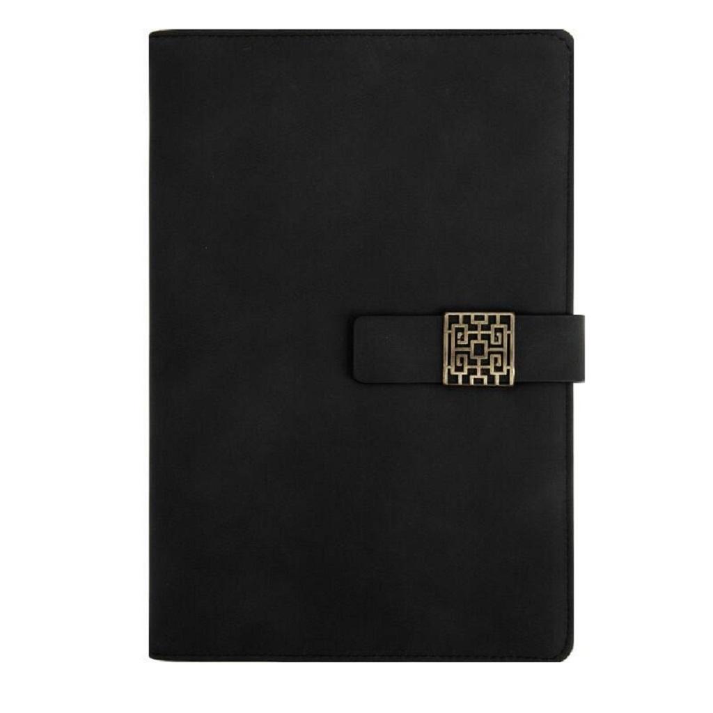 A5 Executive Notebooks Ruled 180Pages Journal Diary Subject Present Black