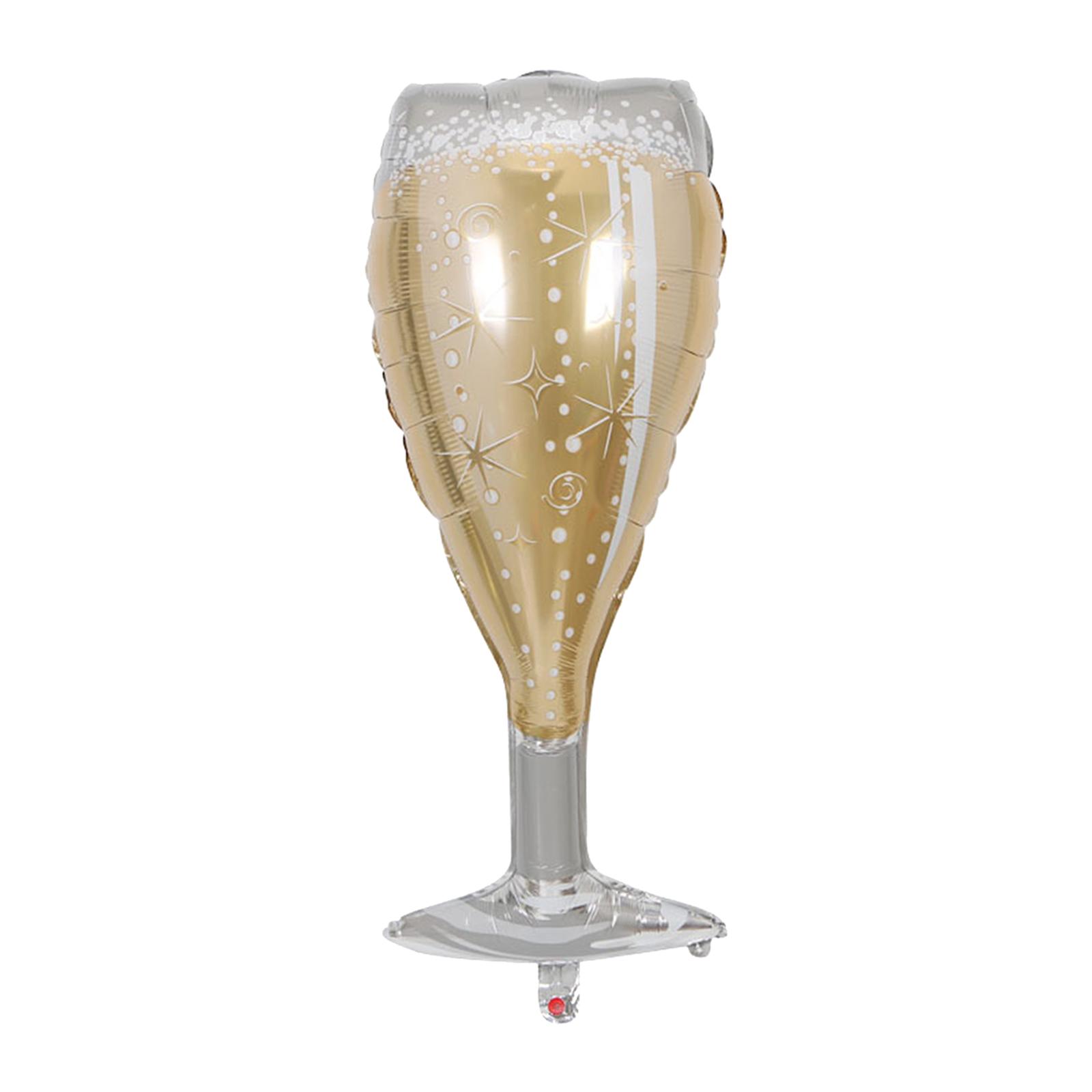 Bottle and Goblet Hydrogen Balloons  star beer bottle