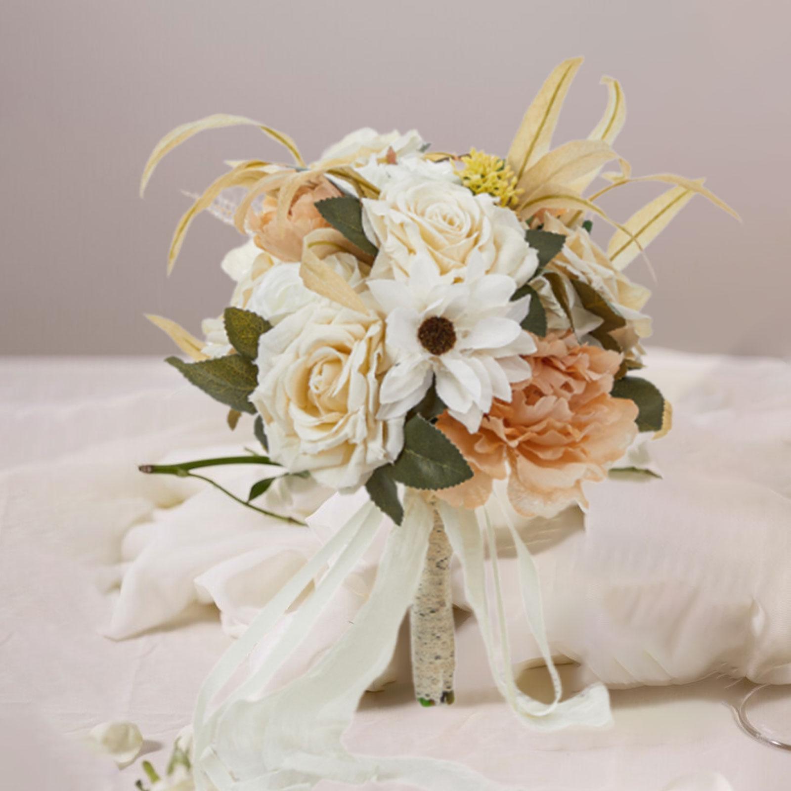 Wedding Bouquets Decorative Fake Flowers Artificial Roses Artificial Flowers