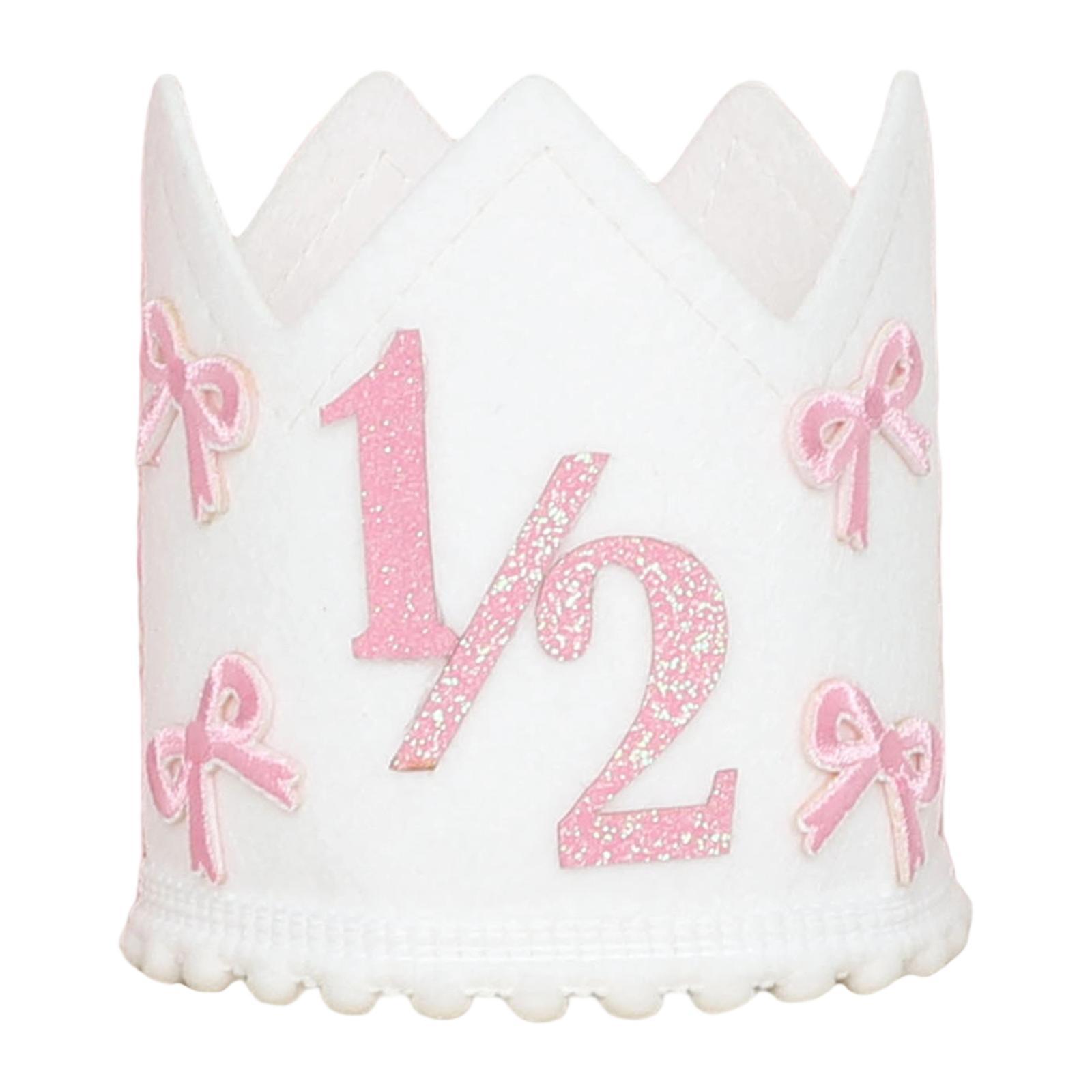 1/2 Birthday Crown Hat