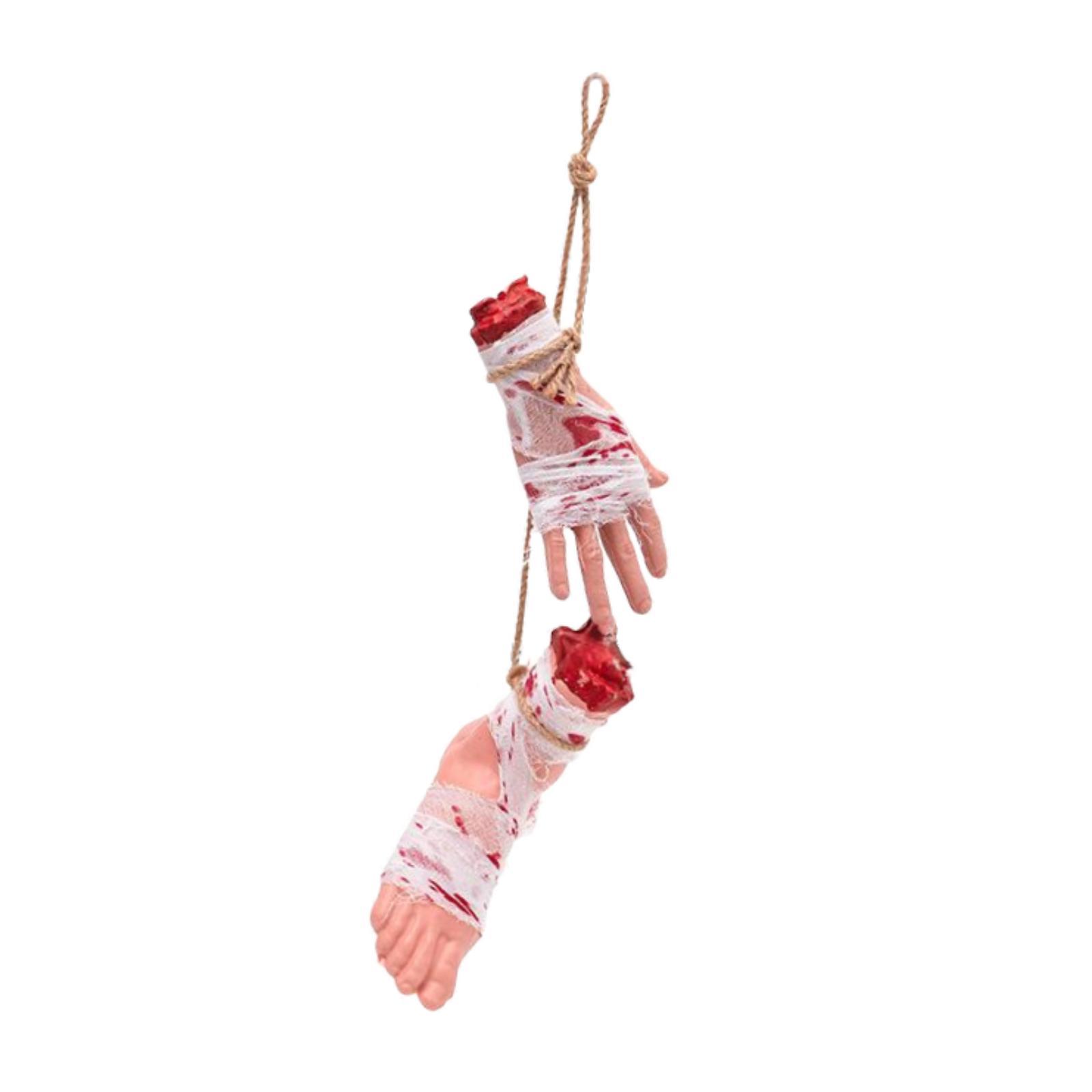 Hanging Severed Ornament Bloody