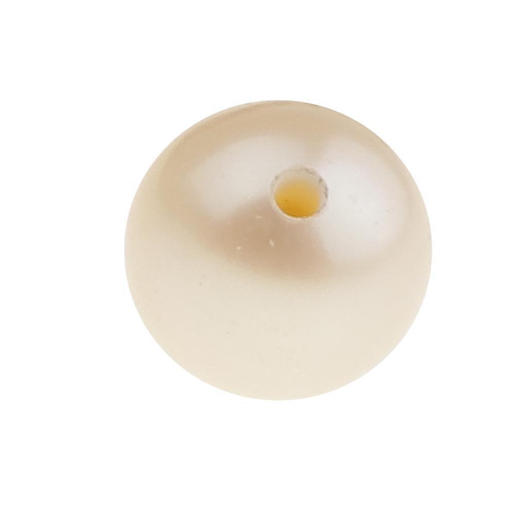 Classic 4A Grade natural freshwater pearl loose beads real pearl white