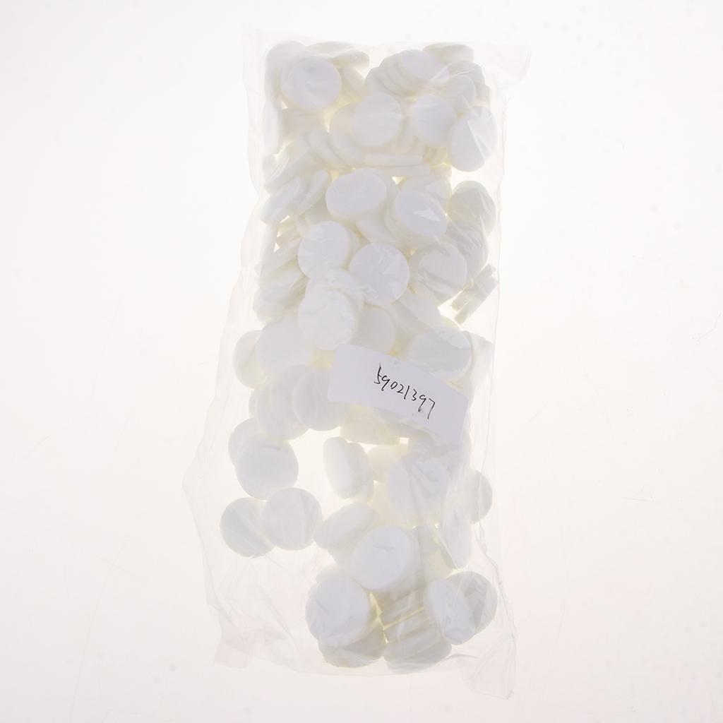 2x200Pcs 21mm Aromatherapy Essential Oil Diffuser Locket Refill Pads white