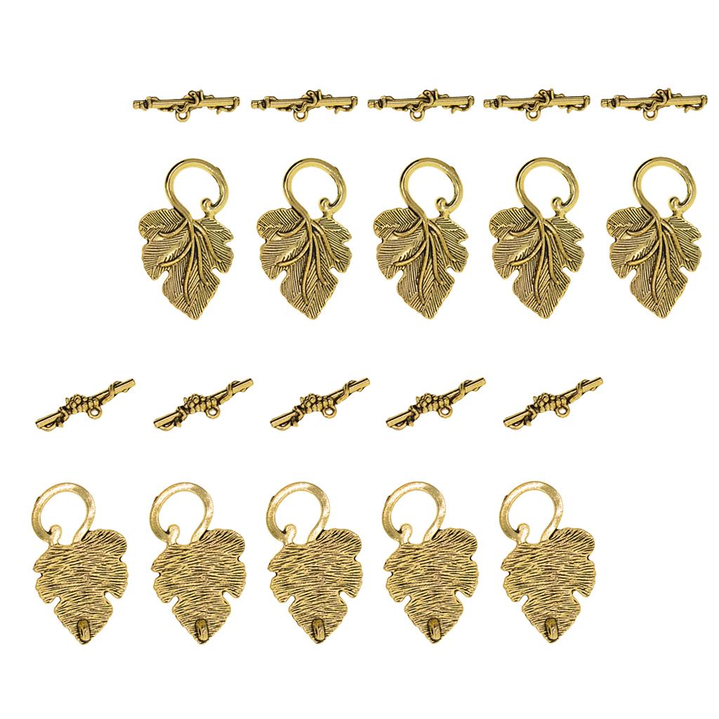 Leaf OT Toggle Clasps