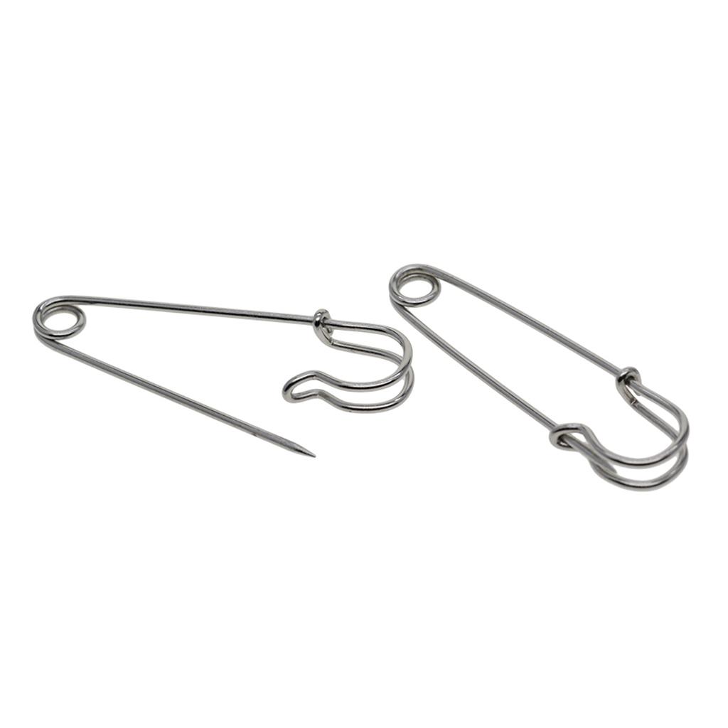20x Safety Pins Large Steel Pin Pack Set Baby Nappy Bulk Sale 2/2.5