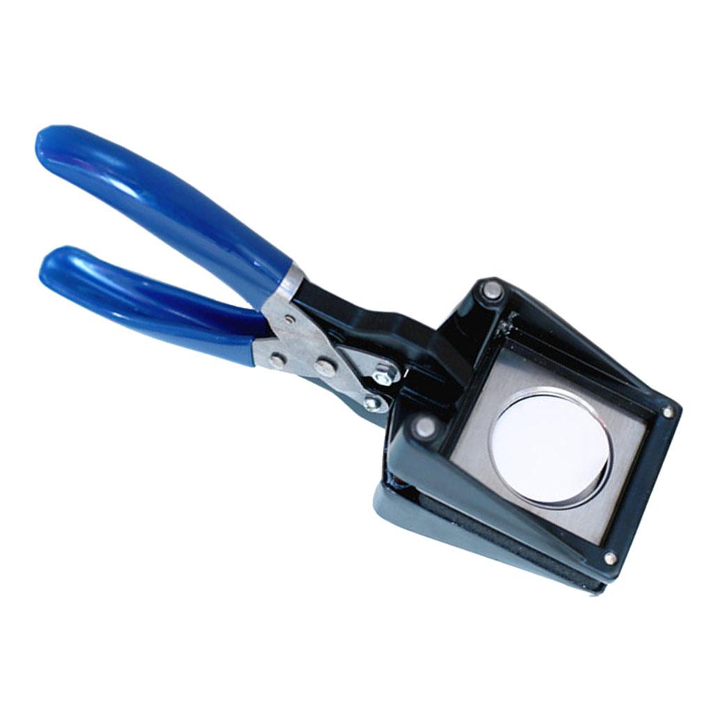 steel handheld round id photo punch cutter trimming tools 50MM