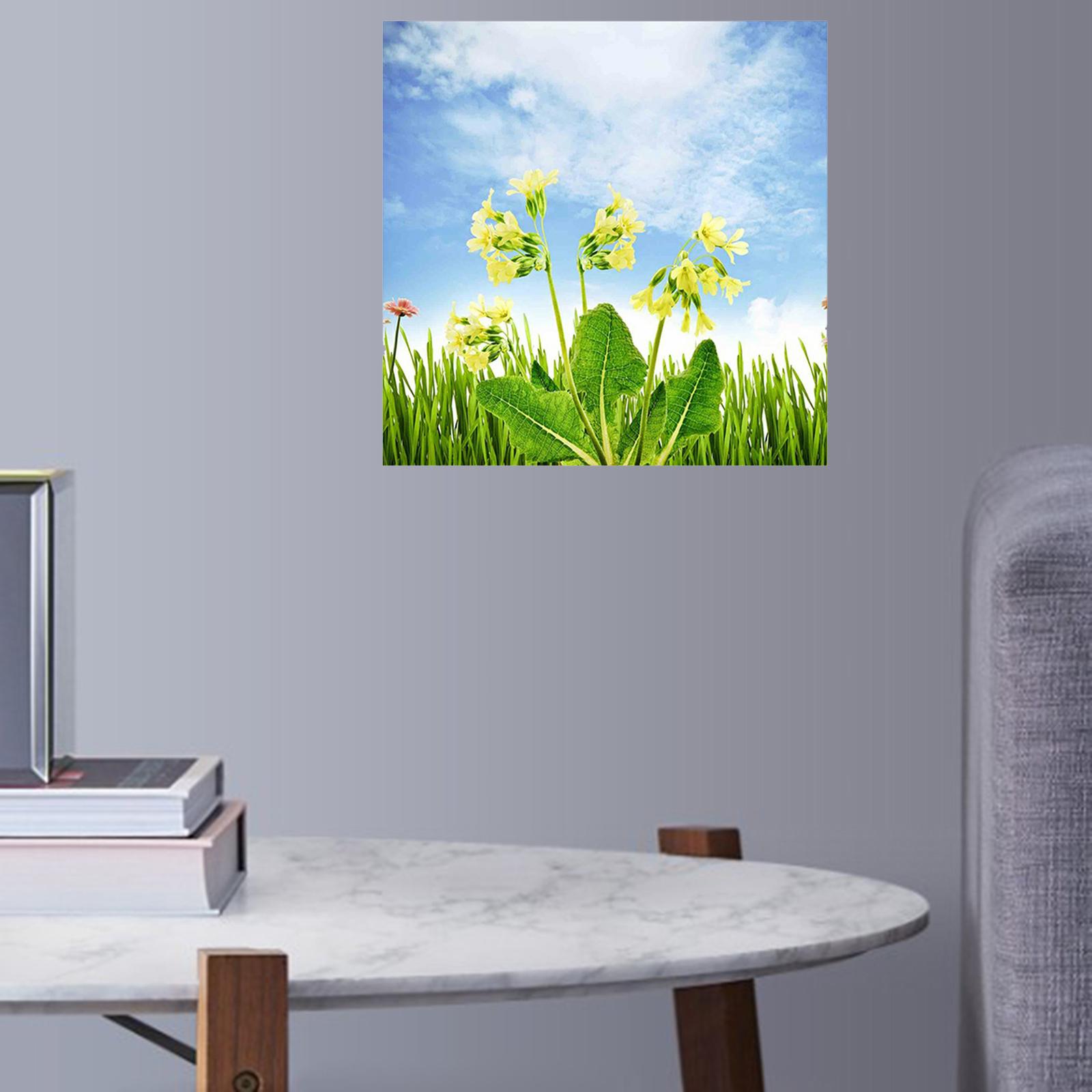 DIY Diamond Painting by Number Kit Full Drill Round Rhinestone Sunflower C