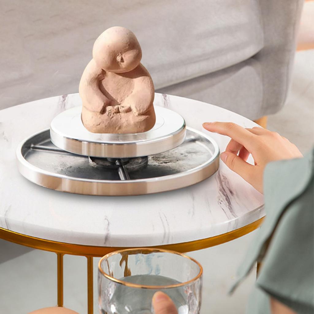 Sculpting Wheel Clay Banding Turntable Pottery Stand Spinner 20cm