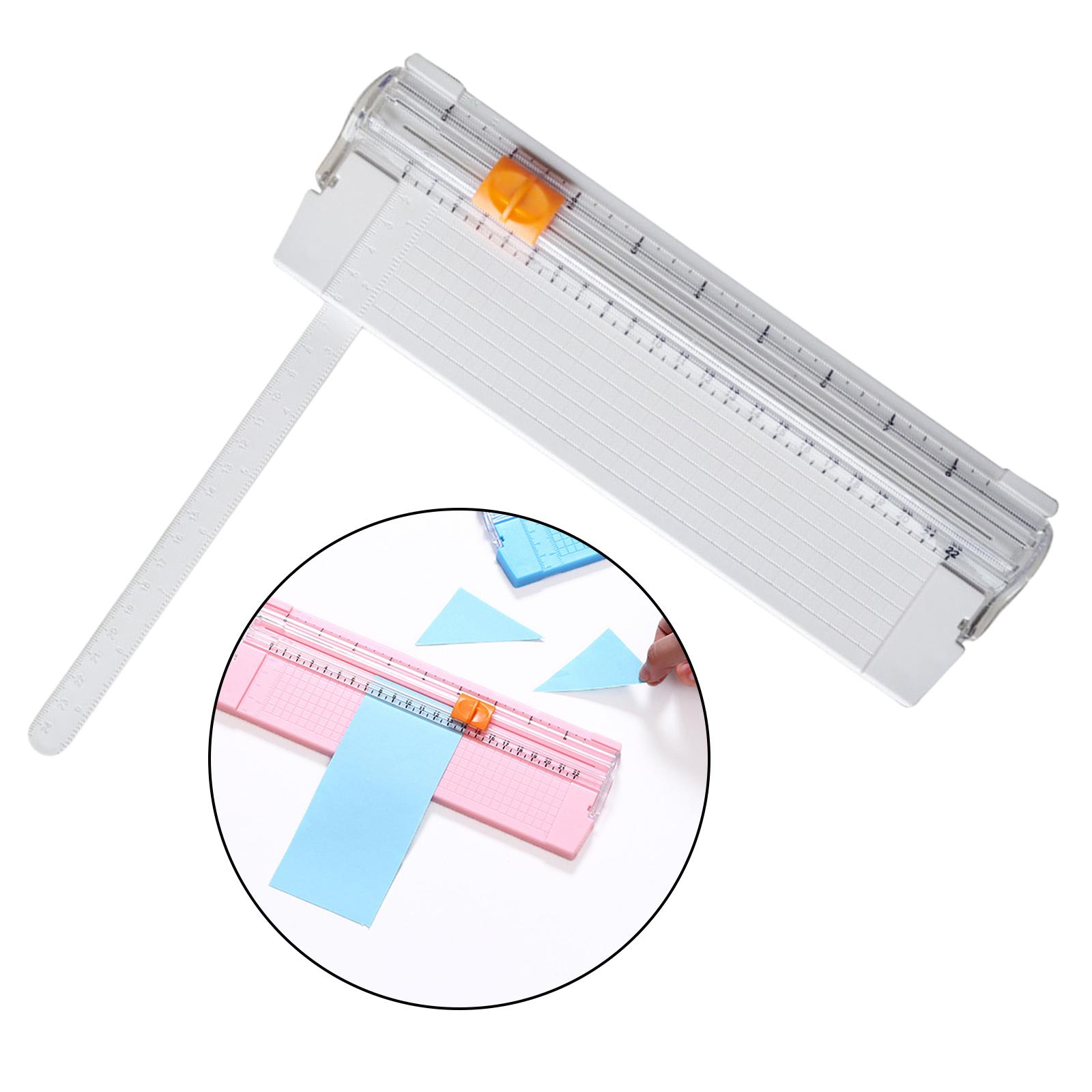 Paper Cutter Trimmer Side Ruler Mat Scrapbooking Tool for Envelopes Trimming