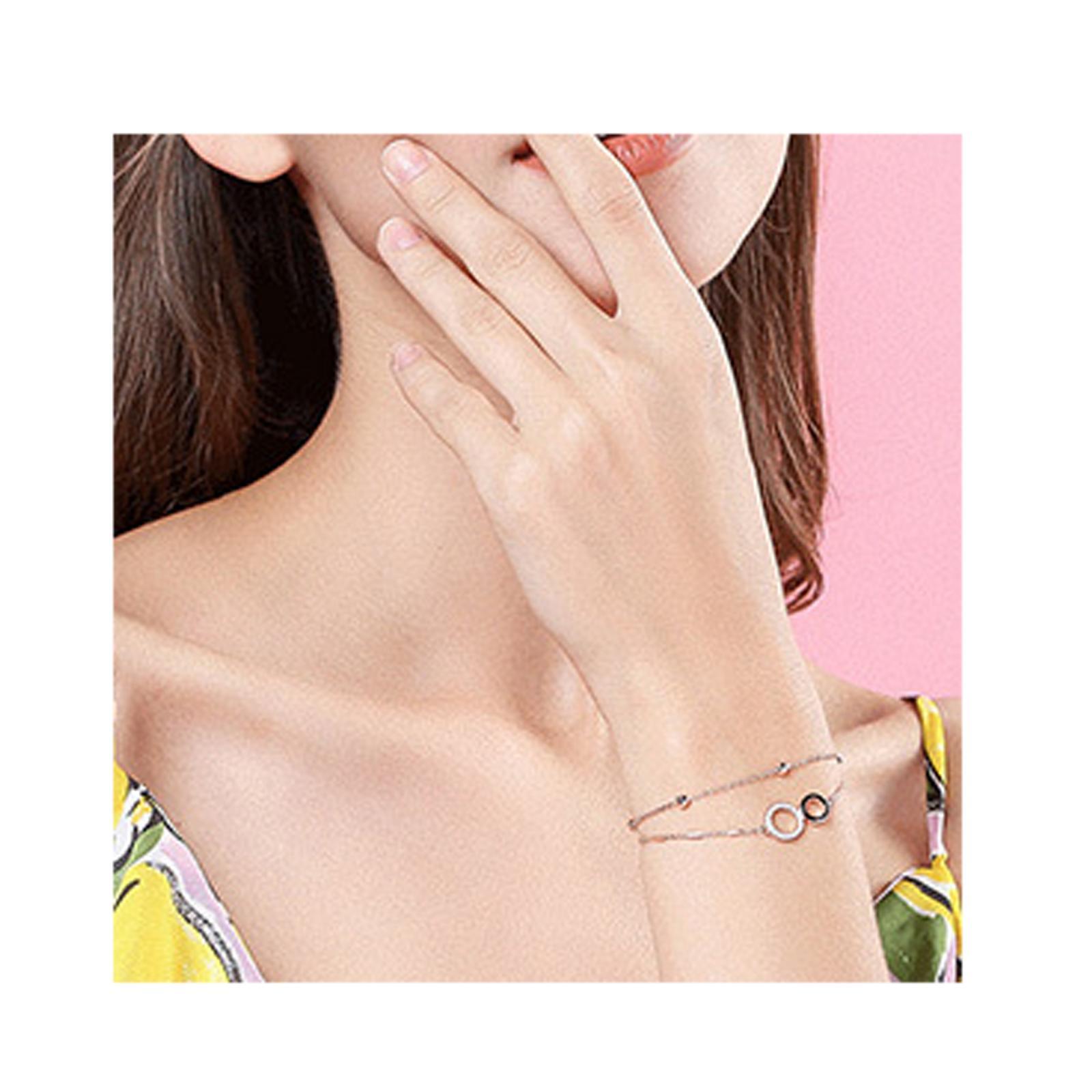 Magnetic Clasp Gold and Silver Jewelry Making Bracelet Stackable 3.2x1.1cm