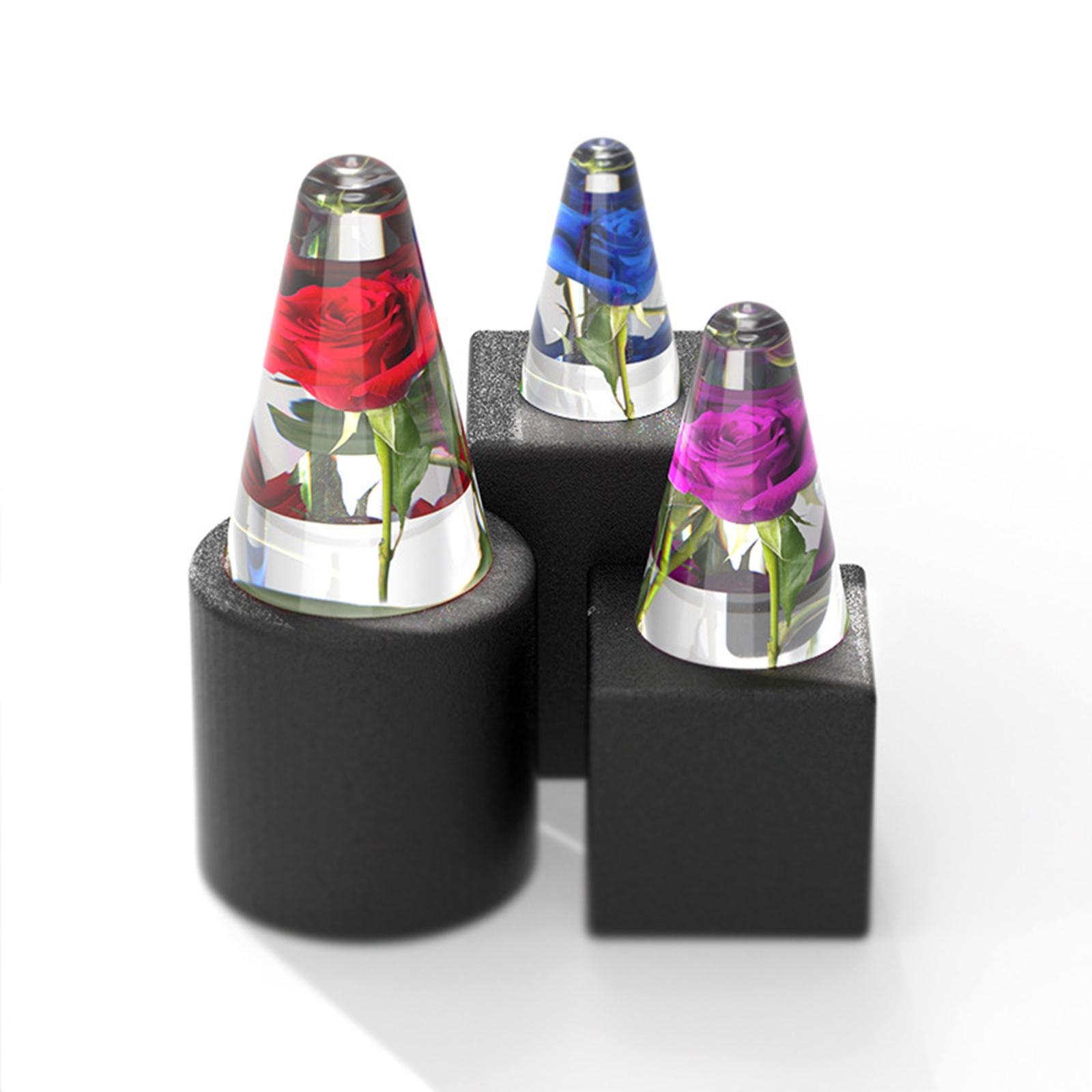 3Pcs Cone Resin Casting Moulds DIY Epoxy Silicone Jewelry Mold Soap Craft