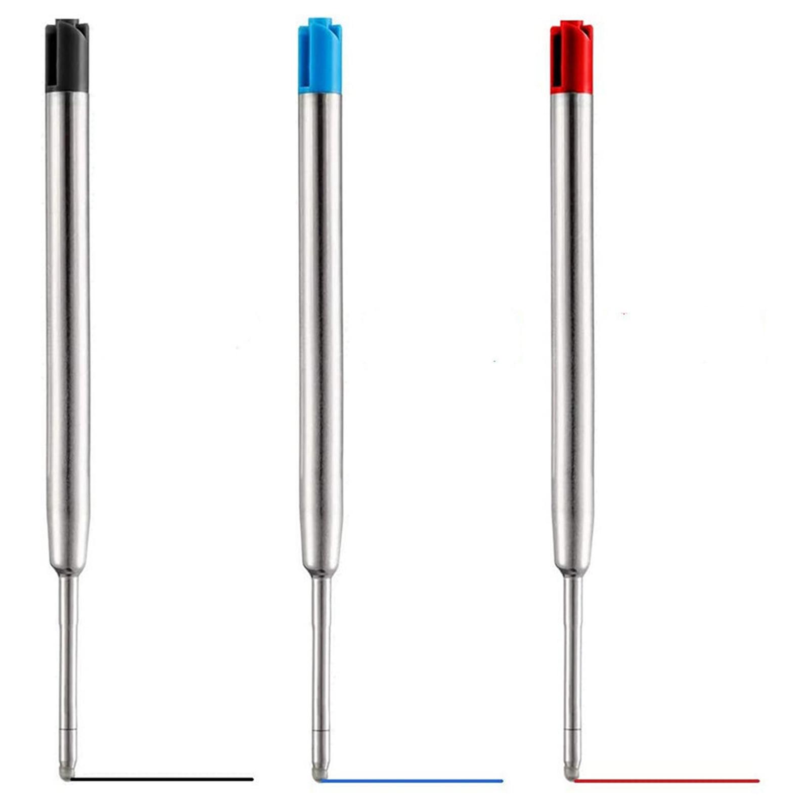 24x Ballpoint Pen Refills Large Capacity Office G2 Ink Pen Replace Supplies