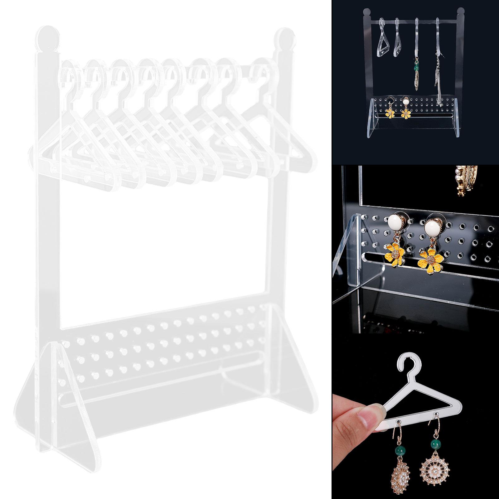 Desktop Earrings Display Stand Holder Jewelry Organizer Ornament for Rings