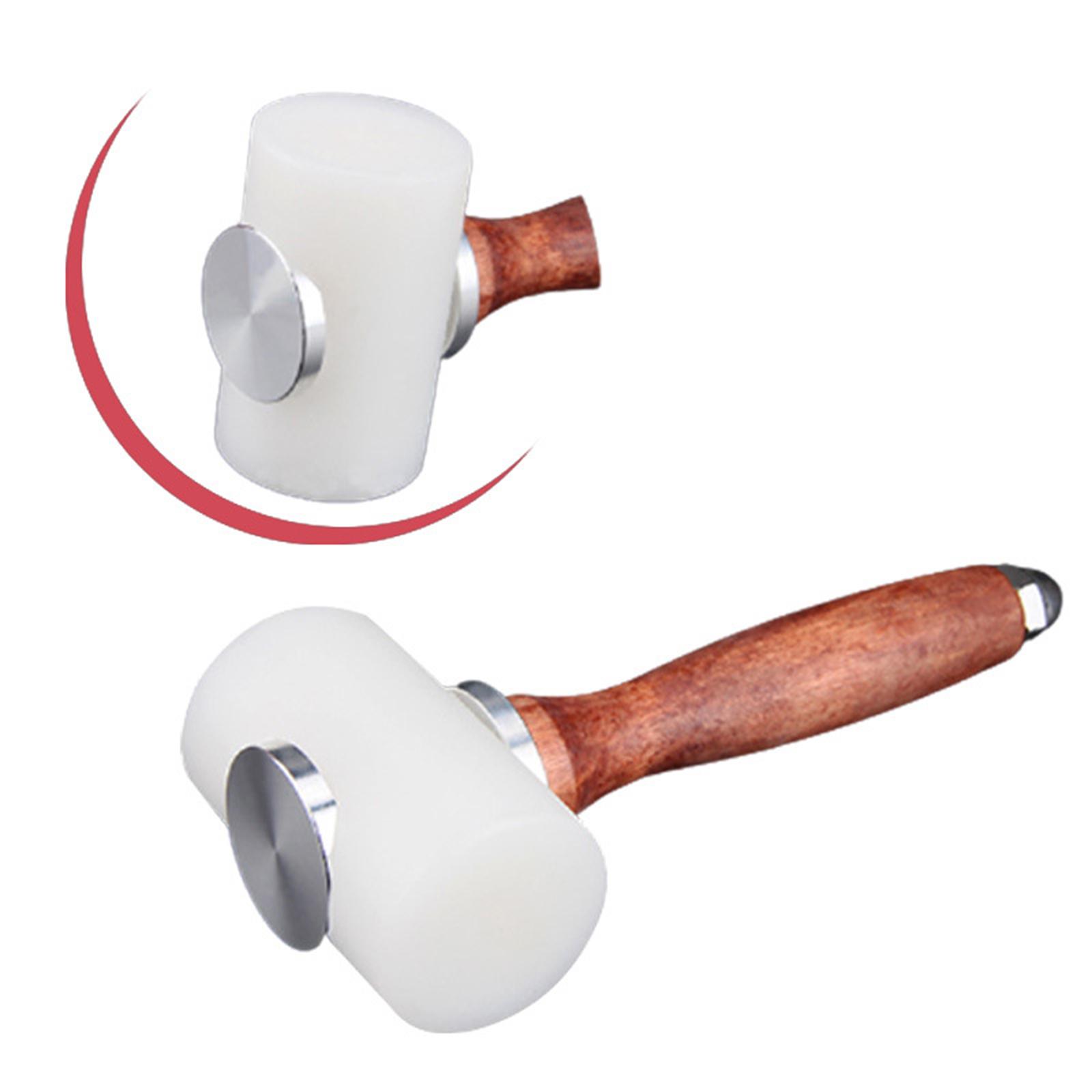 Leather Carving Hammer Handmade Accessories t head DIY Leathercraft Mallet