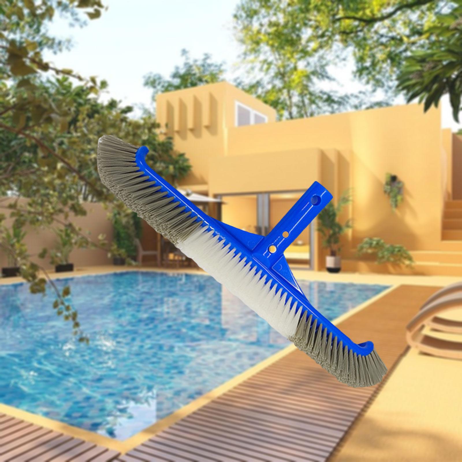 Swimming Pool Cleaning Brush SPA Pool Cleaning Brush Scrub Brush Curved Edge