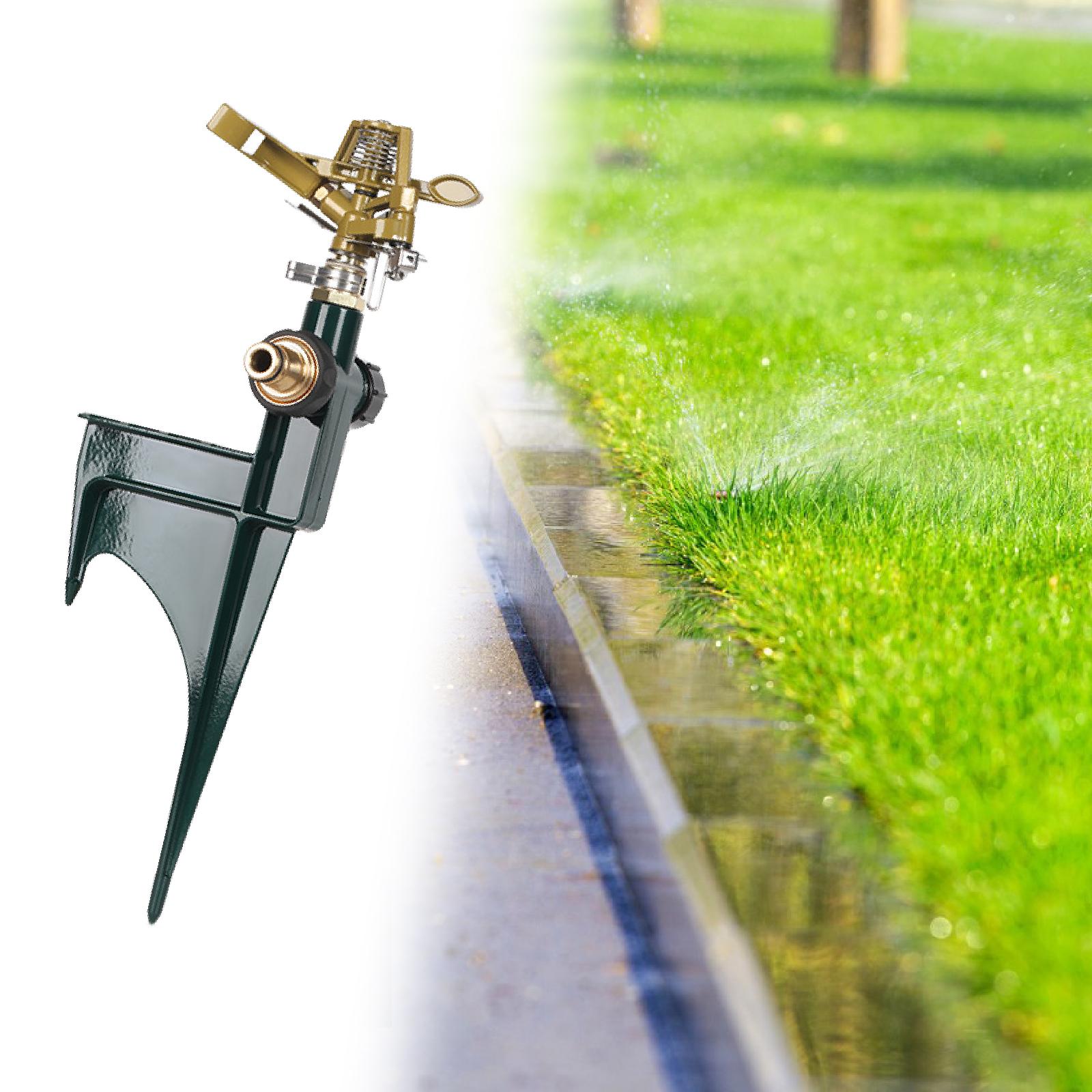 Impact Sprinkler Head Sturdy Sprinkler Lawn for Garden Irrigation Lawn Patio