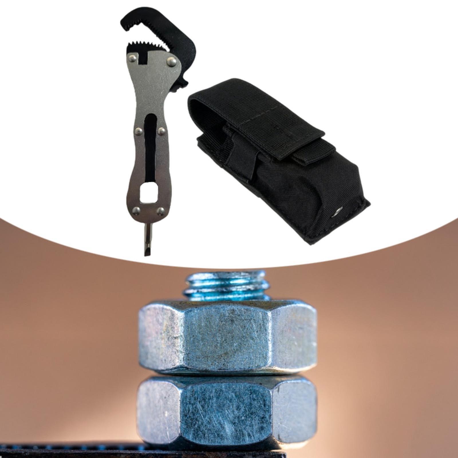 Micro Stubby Wrench Steel Multipurpose Accessories Home Repairing Adjustable