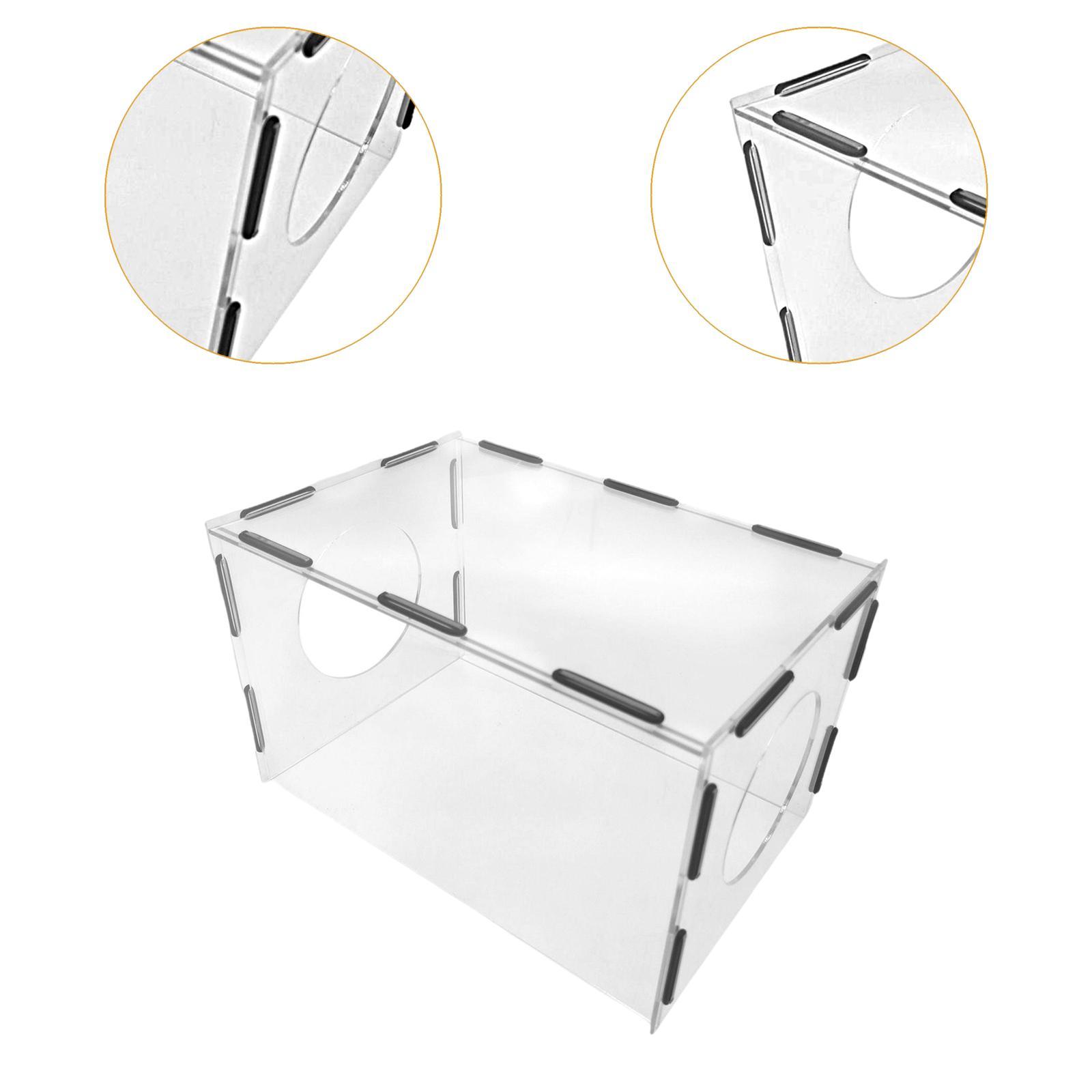 Grinding Dust Box Acrylic 35cmx25cmx25cm