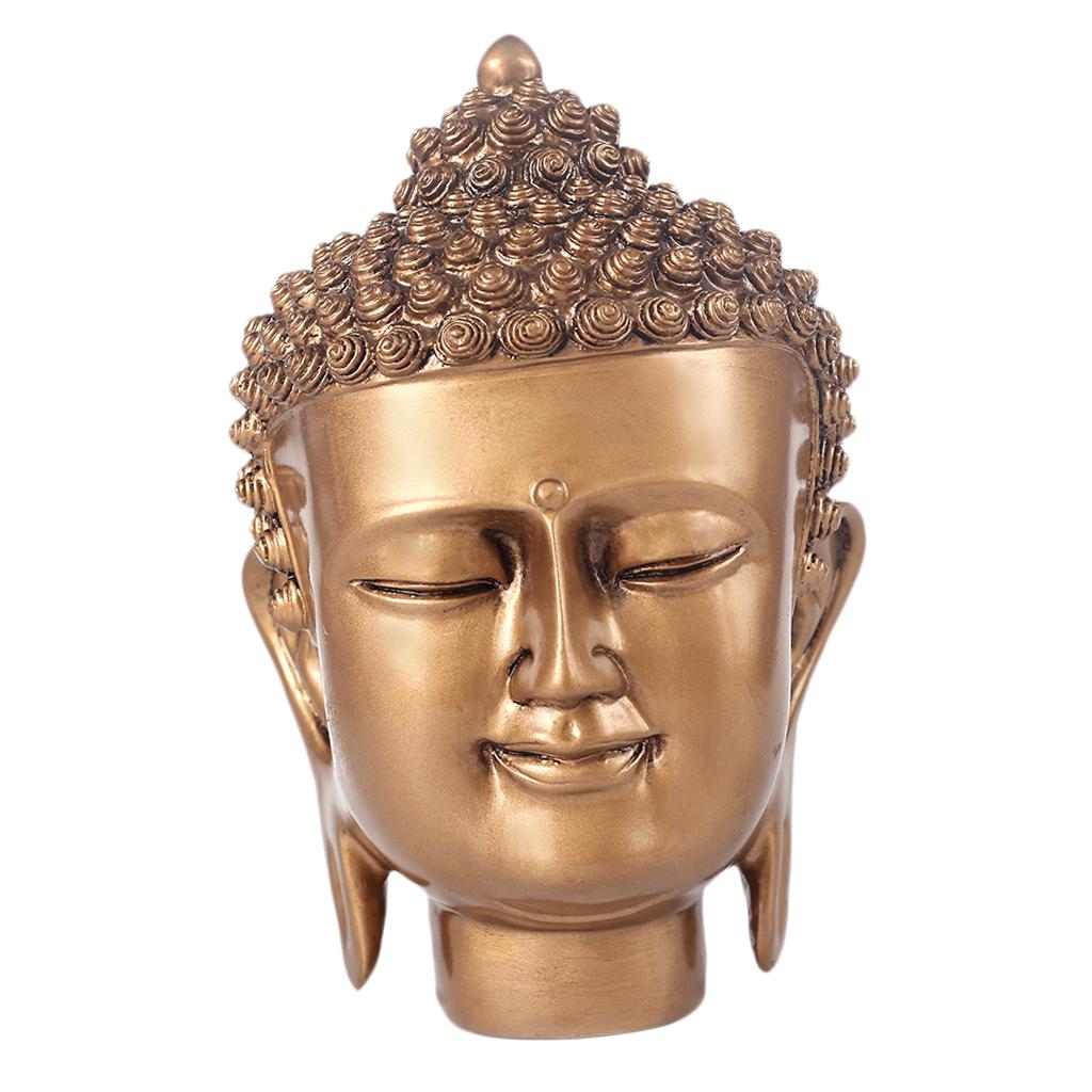 resin buddha head