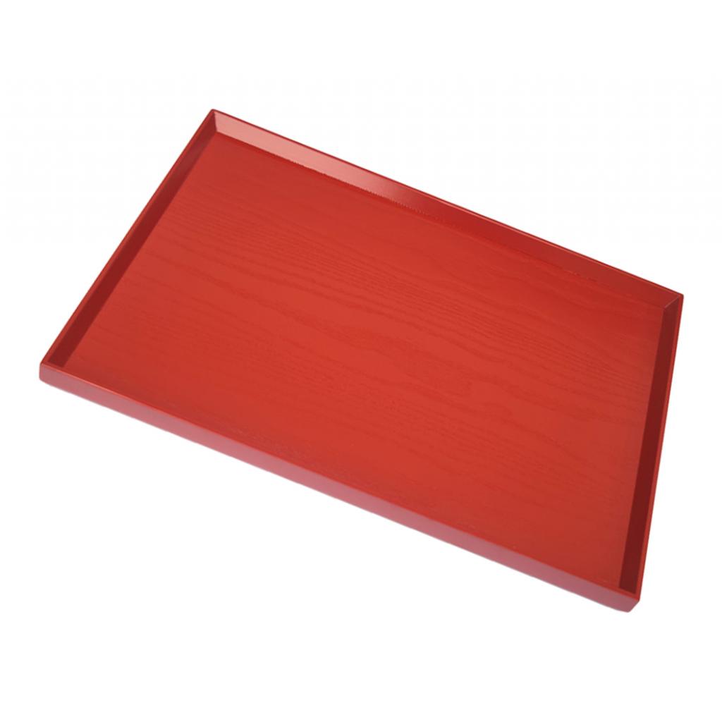 Craft Wooden Tea Meal Food Serving Tray Rectangle 45x32x2.2MM