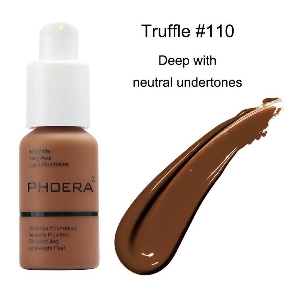 Matte Liquid Foundation Makeup Base  110 Truffle