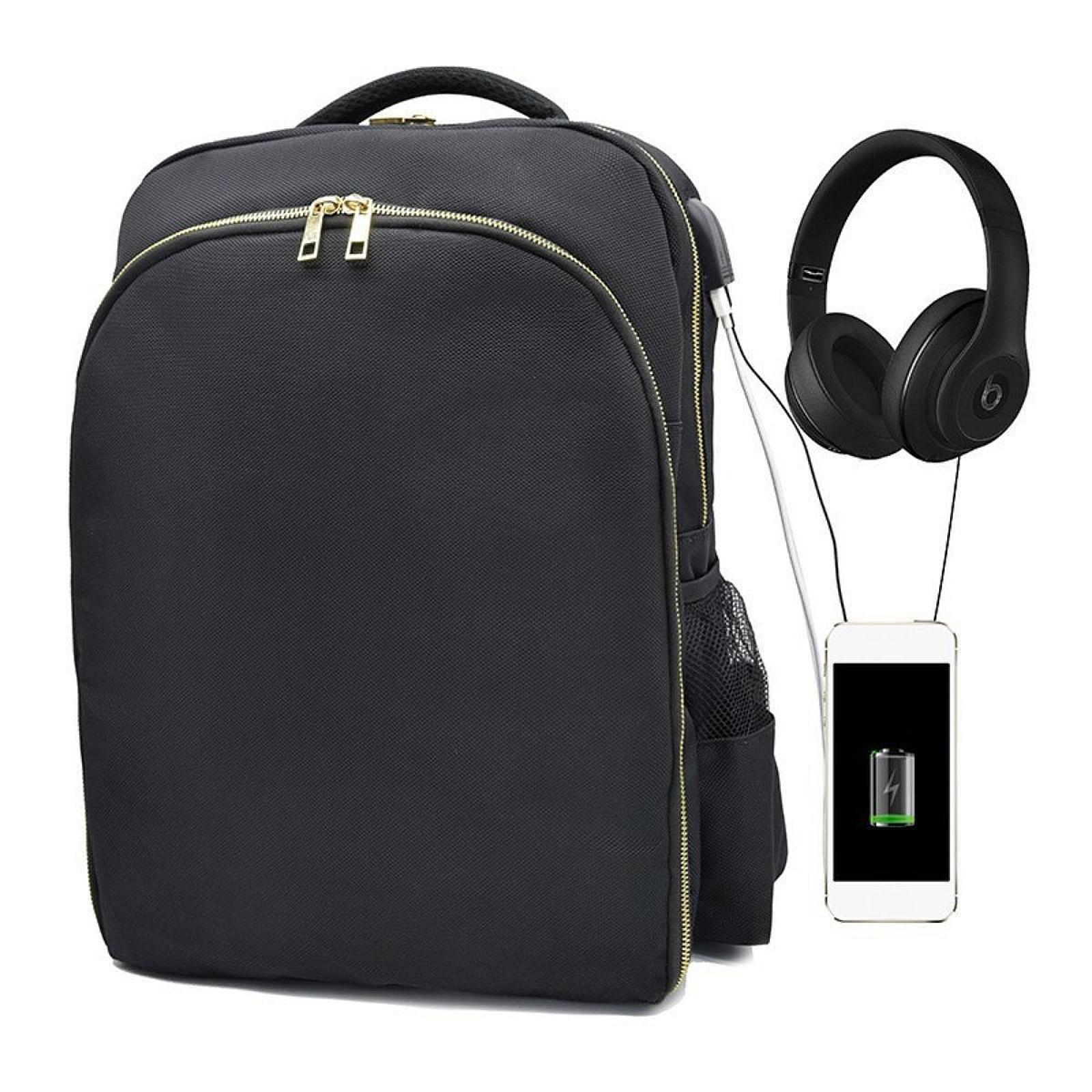 Hairdressing Bag Professional Cosmetics with Charging Port Supplies Backpack