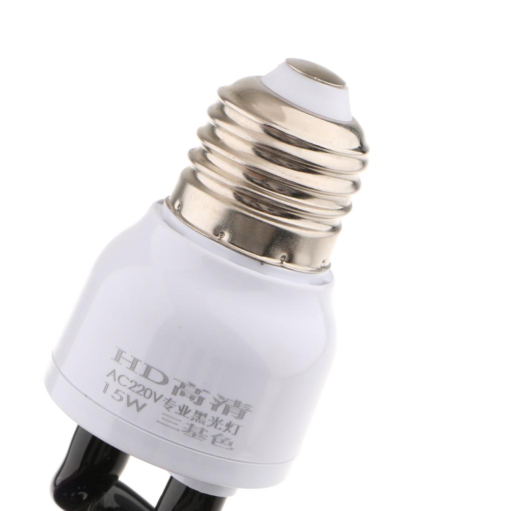 220V Ultraviolet Blacklight Bulb UV Money Detector CFL ...