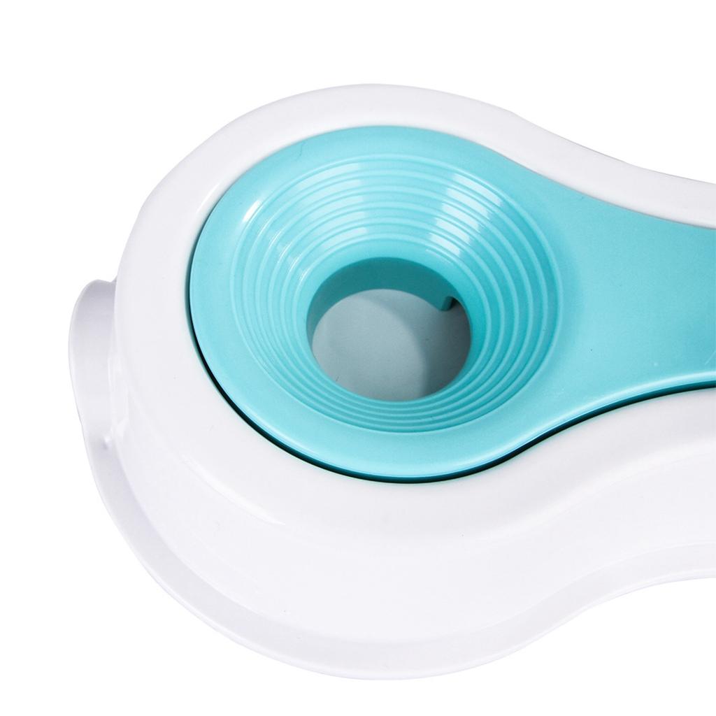 Automatic Pet Dog Cat Rabbit Water Dispenser Dish Bowl Feeder Antiskid Blue